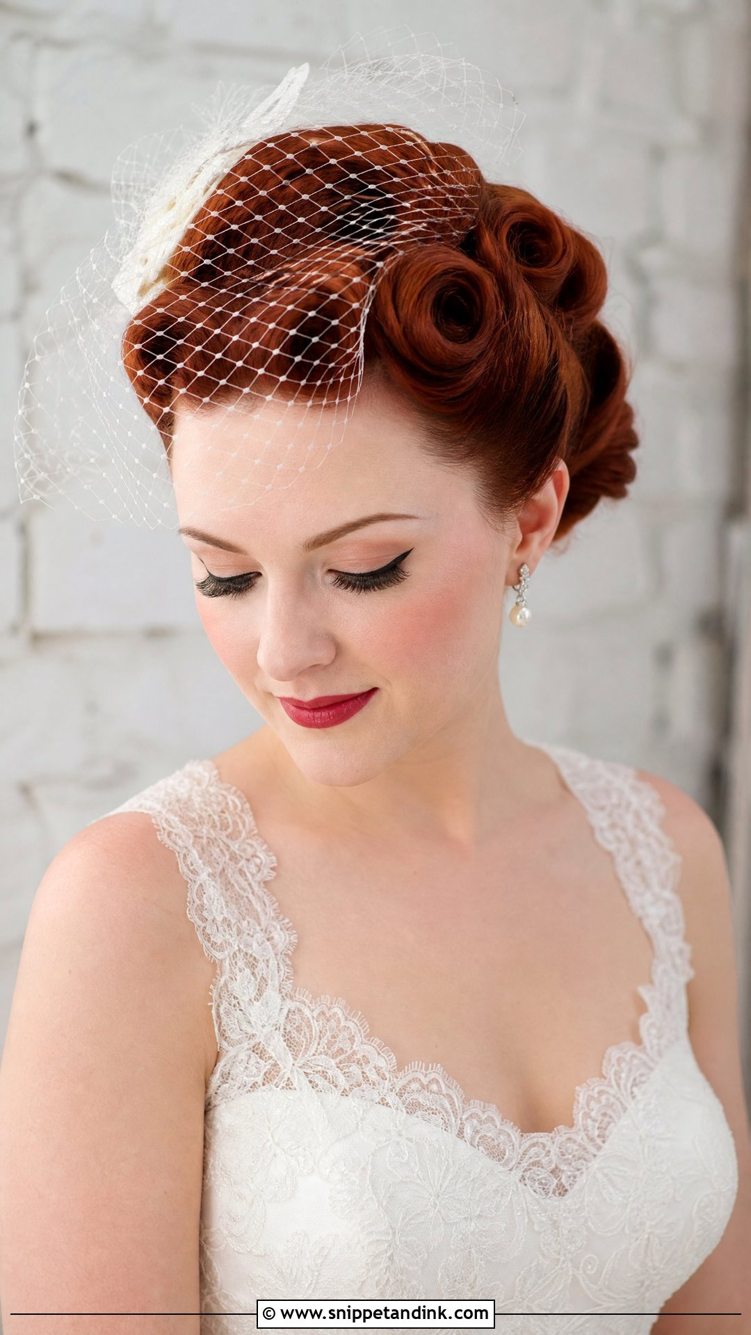Vintage Inspired Victory Rolls Updo - Snippet and Ink - 20 Simple Wedding Updos for Long Hair