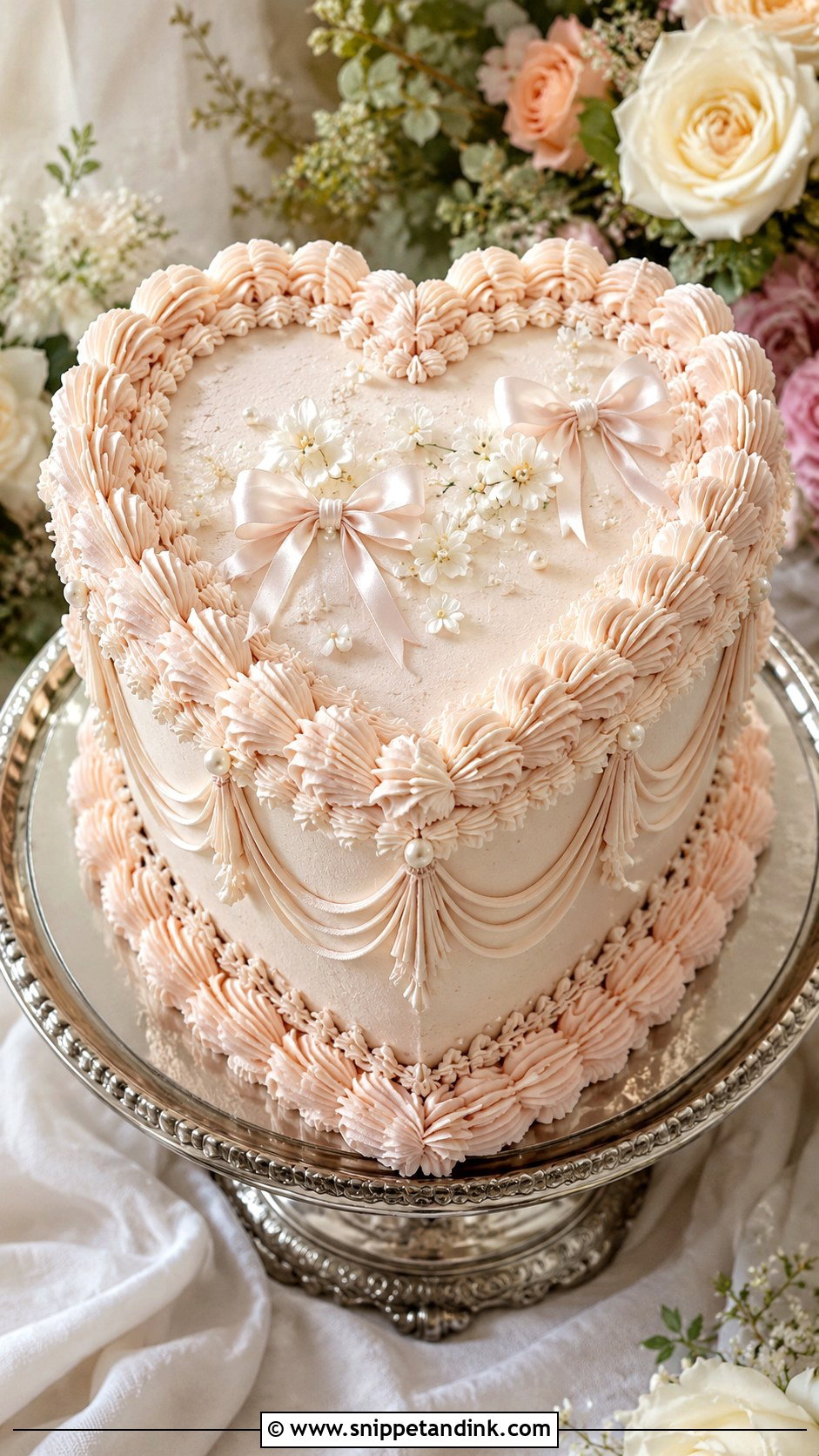 Vintage Lambeth Wedding Cake - Snippet and Ink - 30 Novelty Wedding Cakes