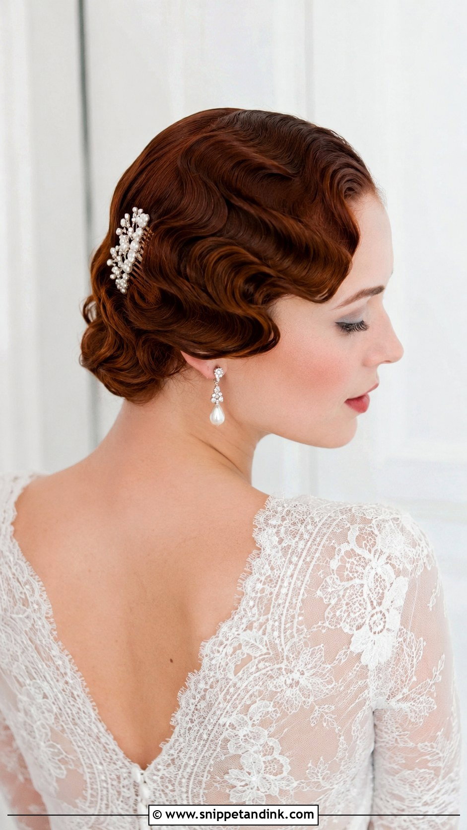Vintage Marcel Waves for Short Hair - Snippet and Ink - 20 Short Hair Waves Wedding