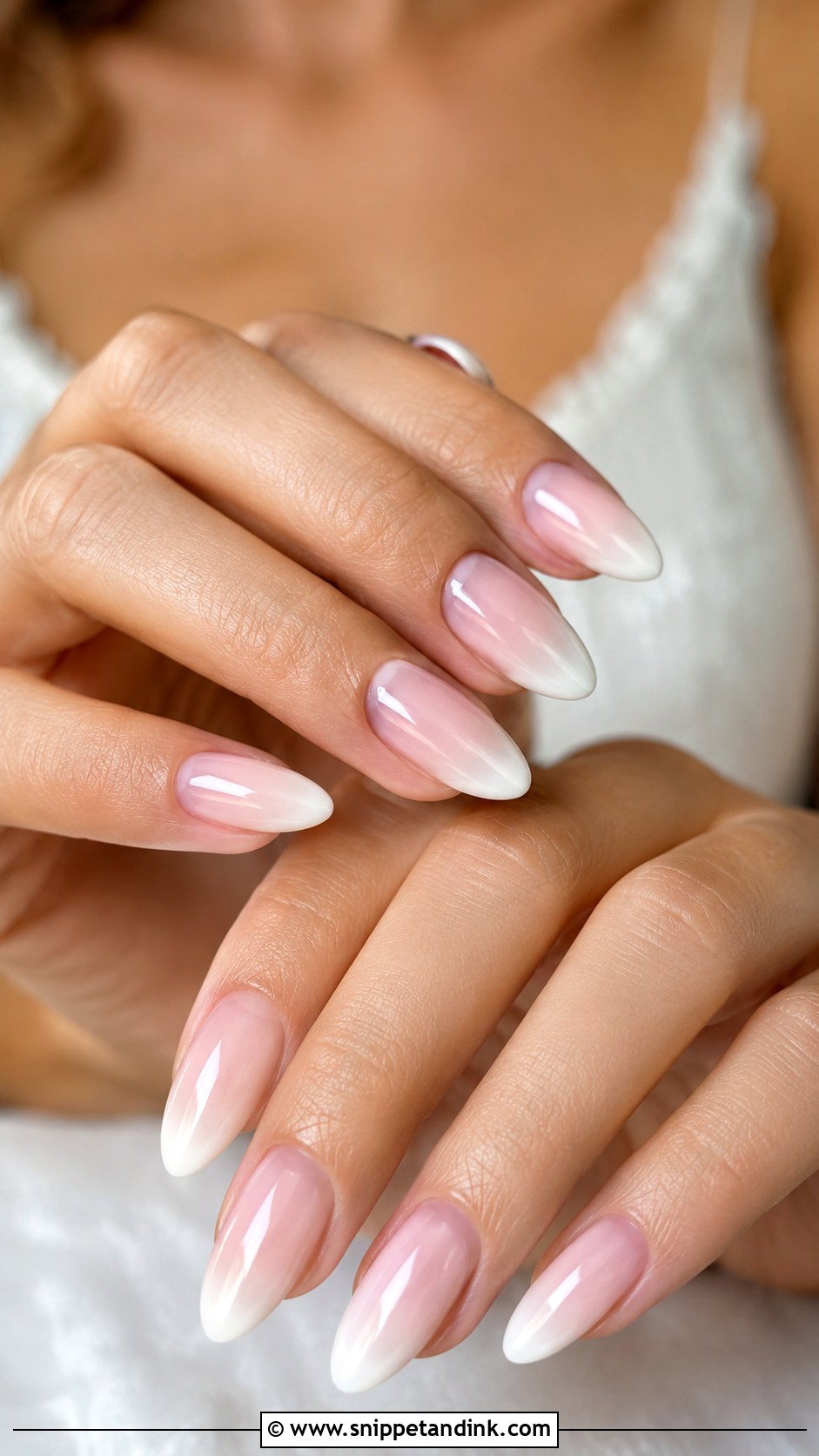 Vintage Ombre Wedding Nails - Snippet and Ink - 20 Vintage Wedding Nails for Bride