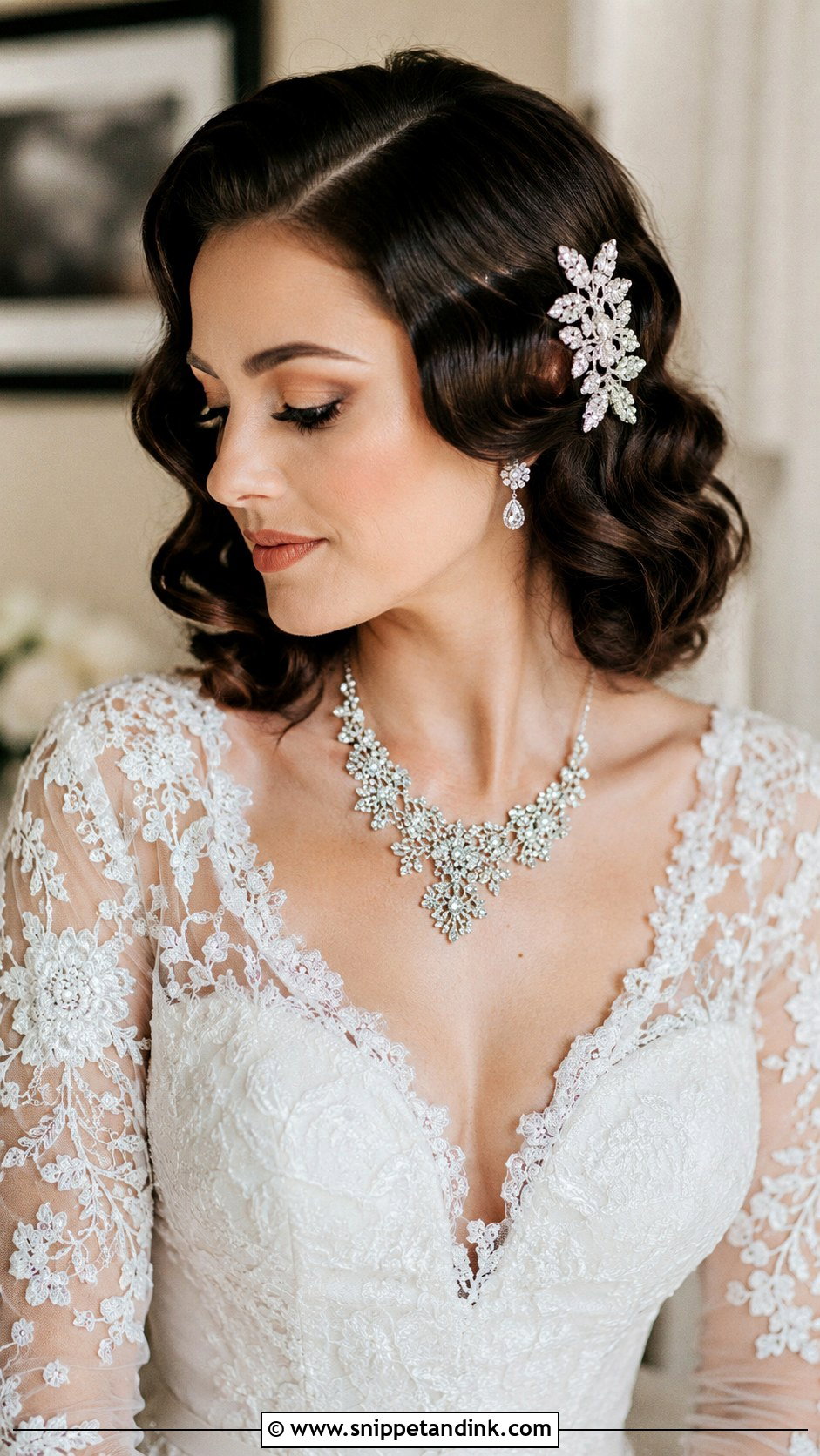 Vintage Open Curls for Wedding - Snippet and Ink - 25 Open Curls Hairstyles for Wedding