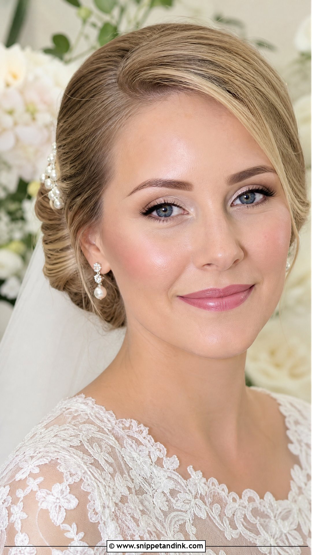 Vintage Pearl Wedding Makeup - Snippet and Ink - 20 Vintage Wedding Makeup Looks