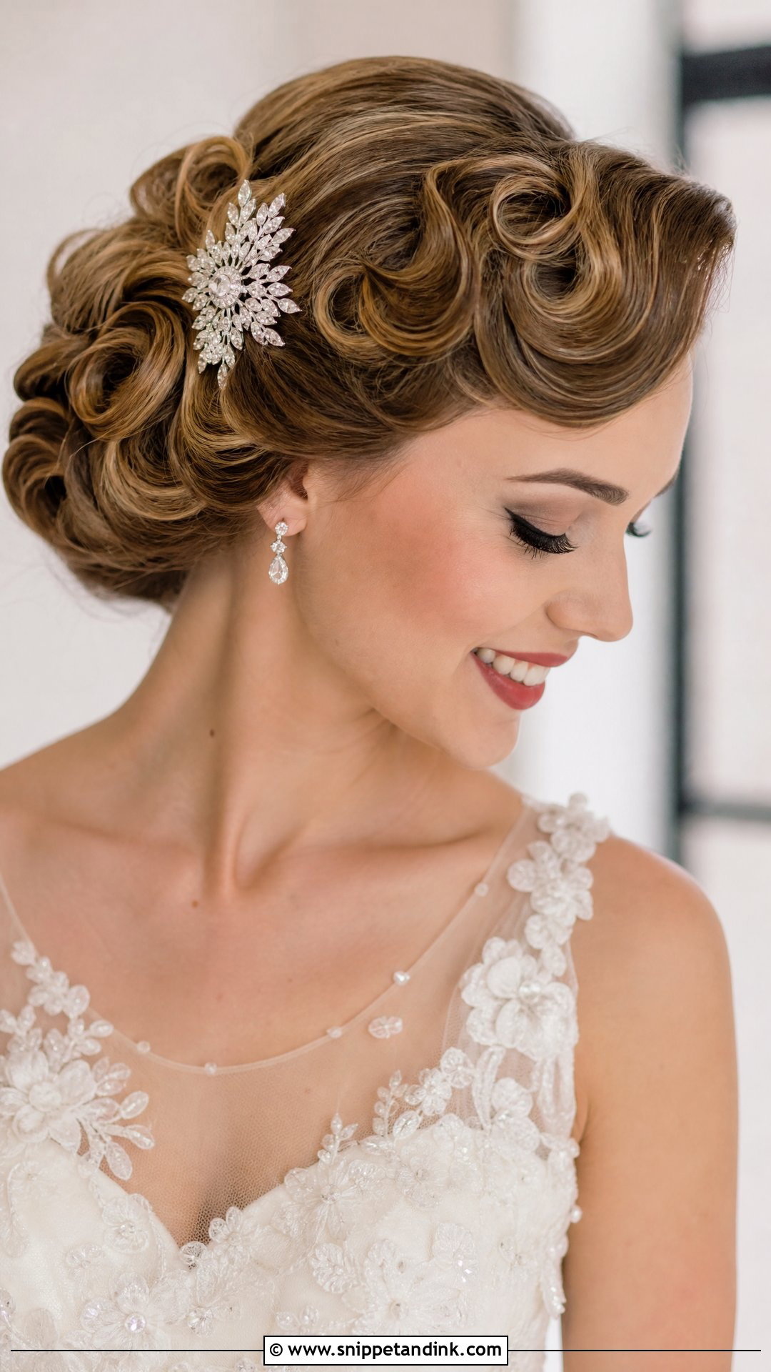 Vintage Pin Curls - Snippet and Ink - 20 Hair Styles for Marriage