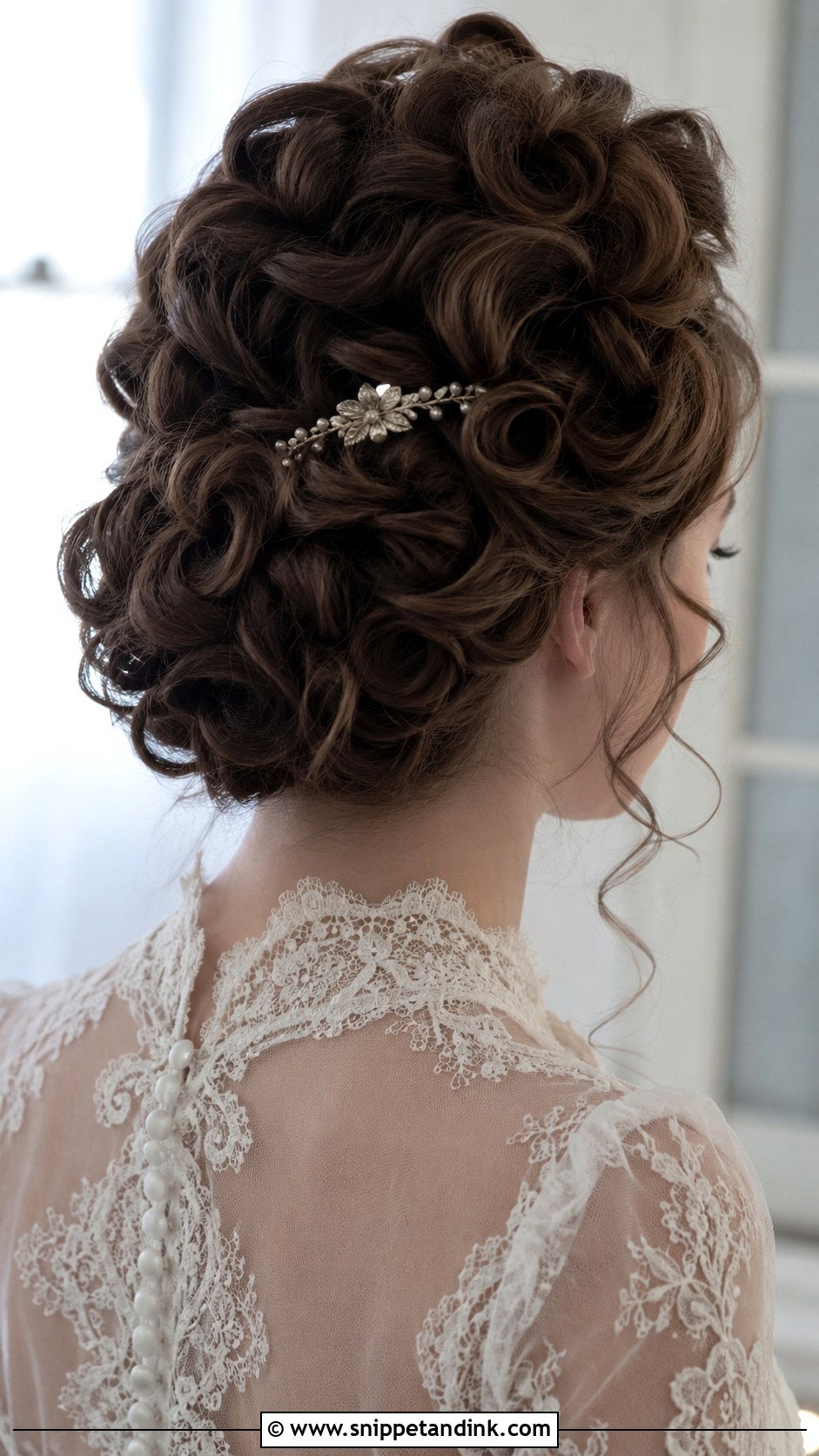 Vintage Pin Curls Updo - Snippet and Ink - 20 Latest Bridal Hairstyles
