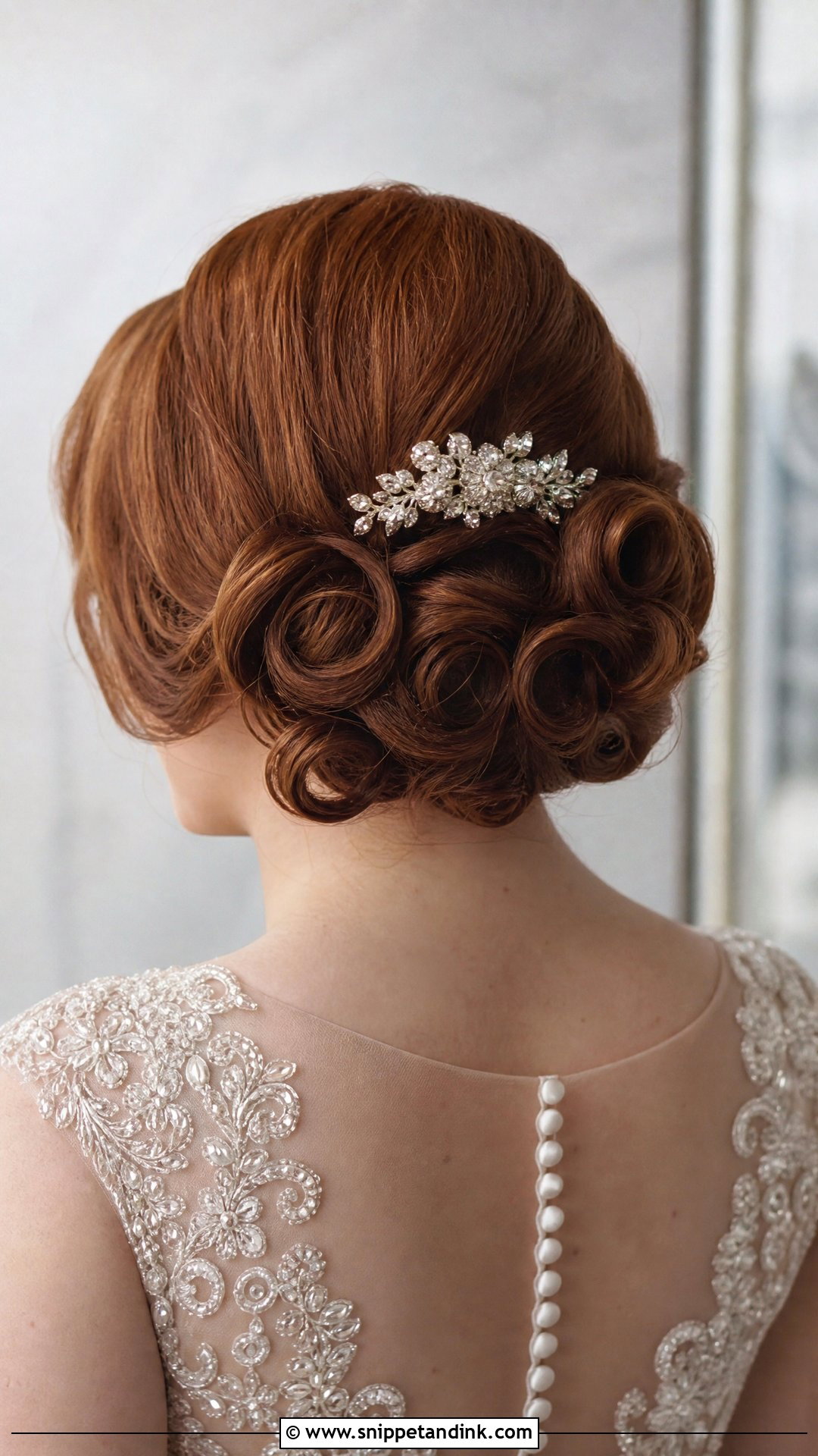 Vintage Pin Curls Updo - Snippet and Ink - 20 Wedding Hairstyles Fine Hair