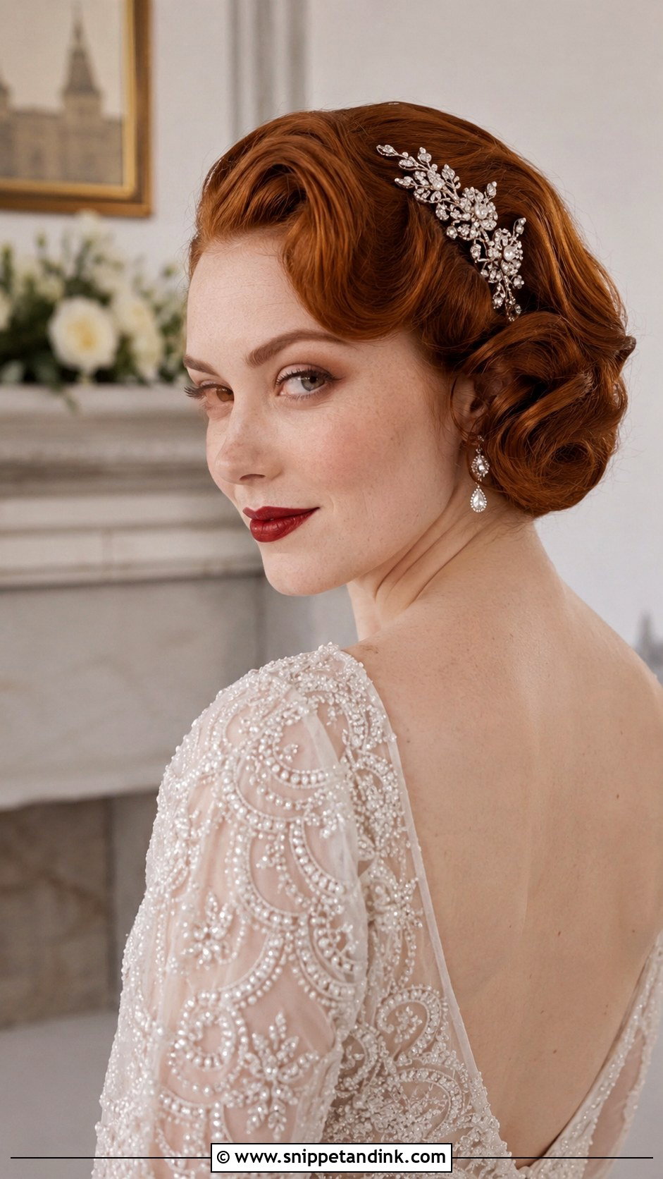 Vintage Pin Curls for Short Hair - Snippet and Ink - 25 Hairstyles for Short Hair for Wedding