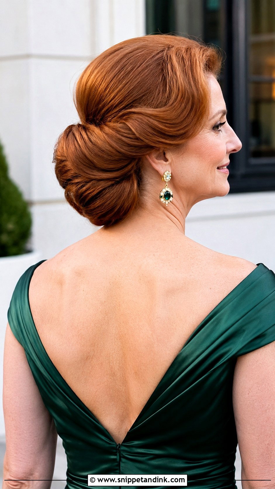 Vintage Roll Updo Mother Of The Bride - Snippet and Ink - 15 Mother of the Bride Classy Hair Updo Ideas