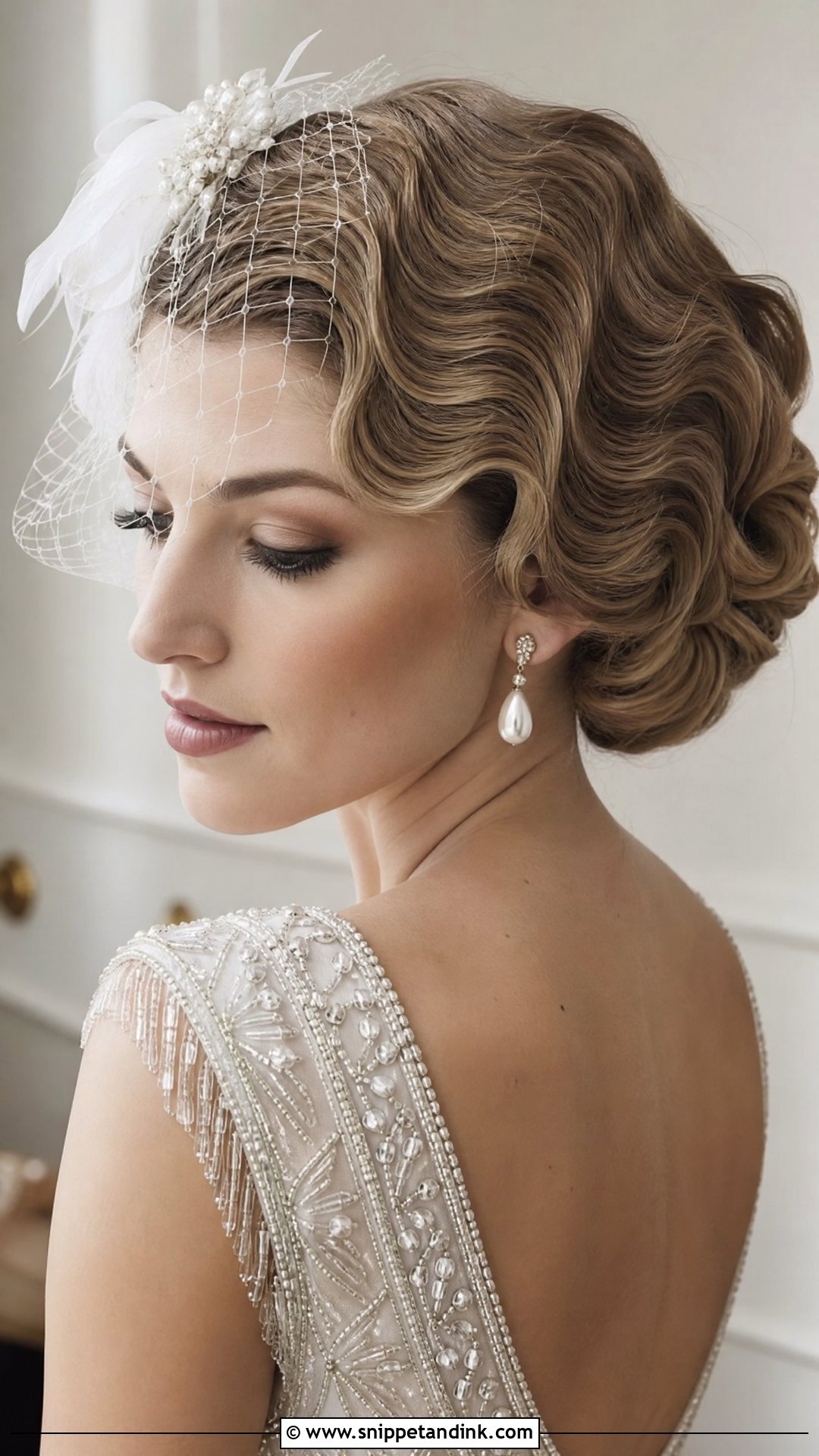 Vintage Updo Wedding Hairstyle - Snippet and Ink - 20 Trendy Hairstyles for Wedding