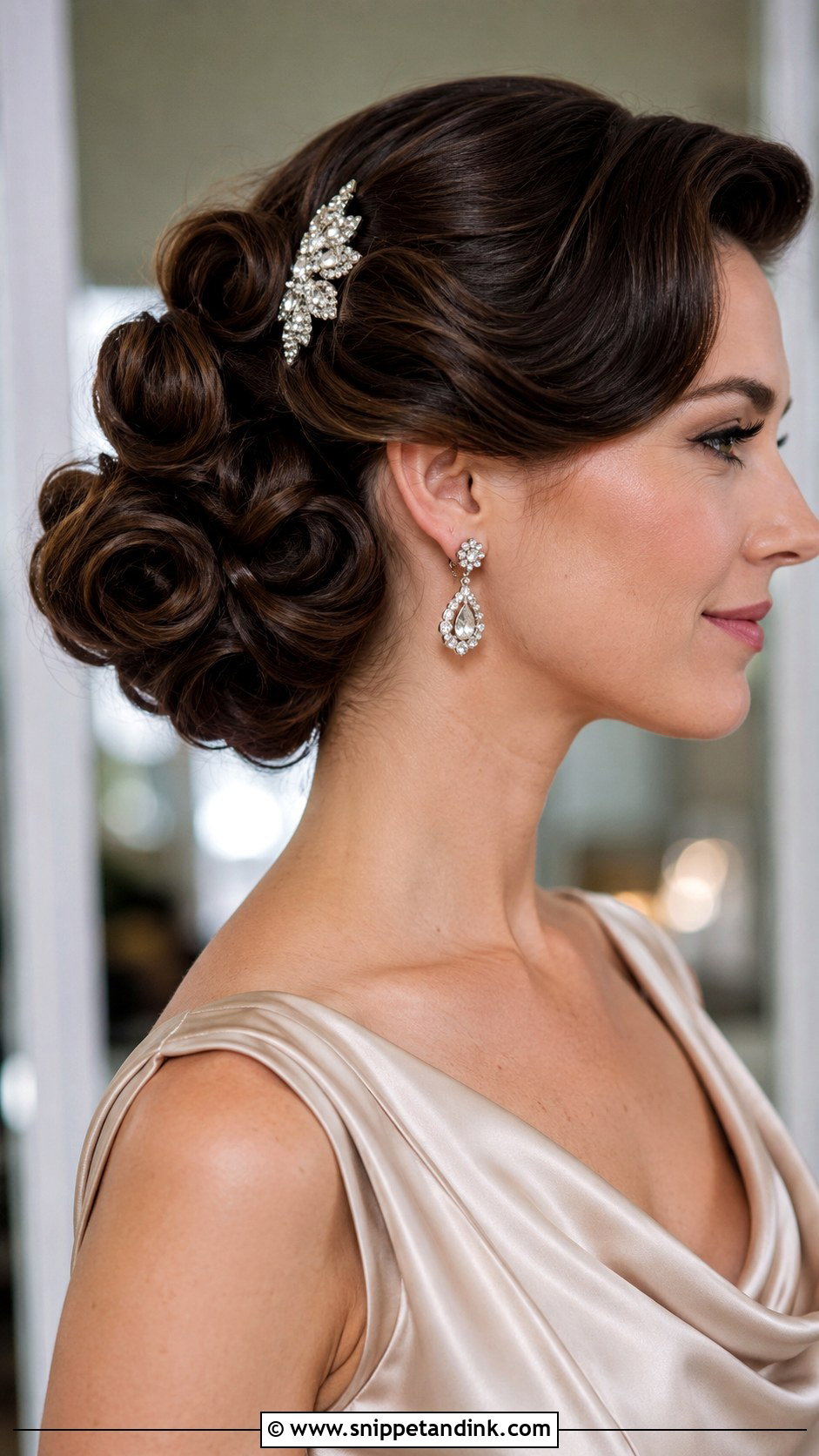 Vintage Updo for Long Hair - Snippet and Ink - 30 Wedding Updos for Long Hair