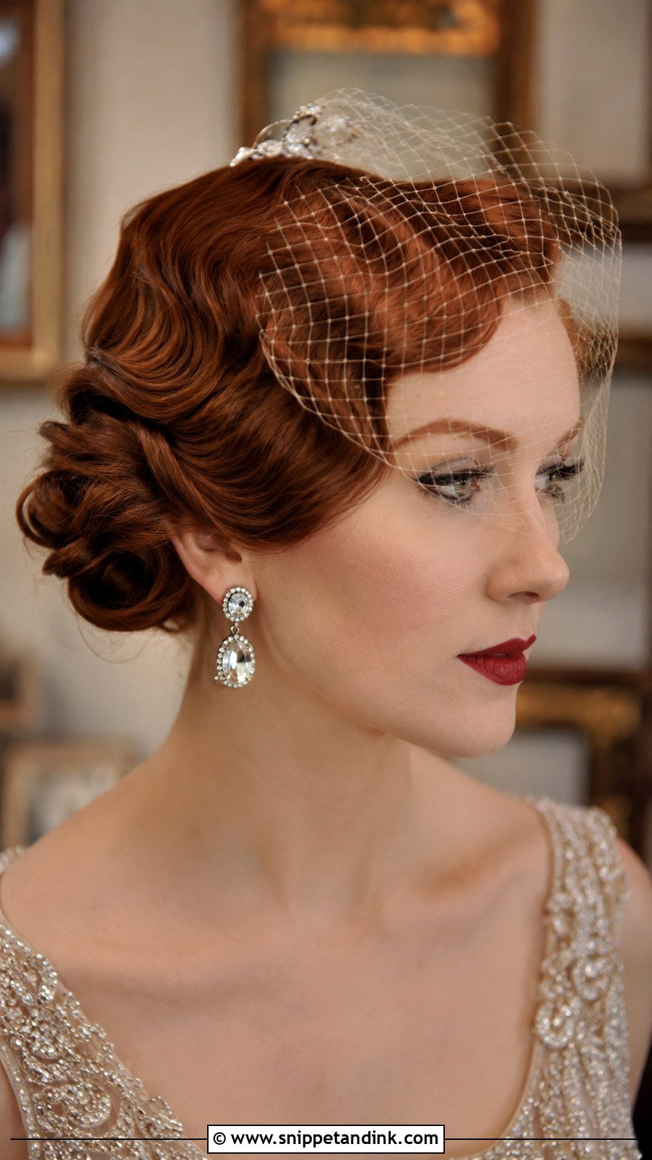 Vintage Updo for Wedding - Snippet and Ink - 20 Hairstyles Ideas for Wedding