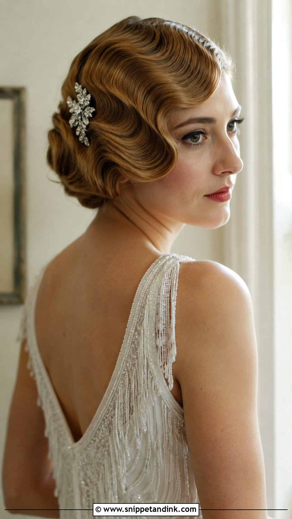 Vintage Waves for Wedding - Snippet and Ink - 25 Cute Hairstyles for Wedding