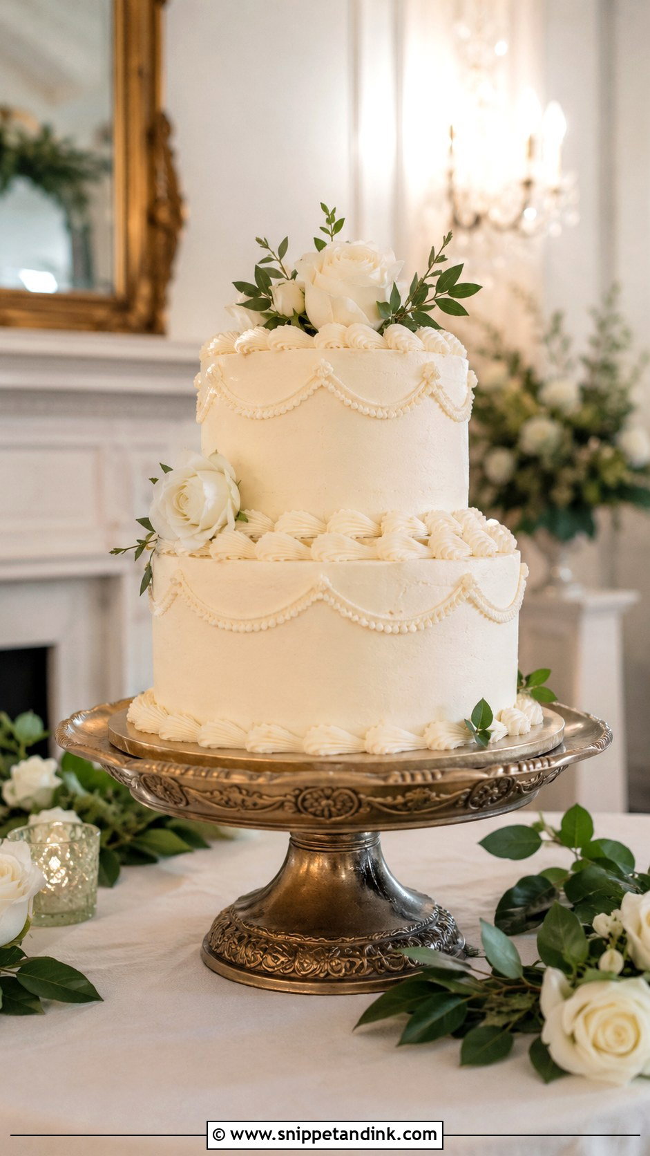 Vintage Wedding Cake Stand Display - Snippet and Ink - 20 Vintage Wedding Cake Display