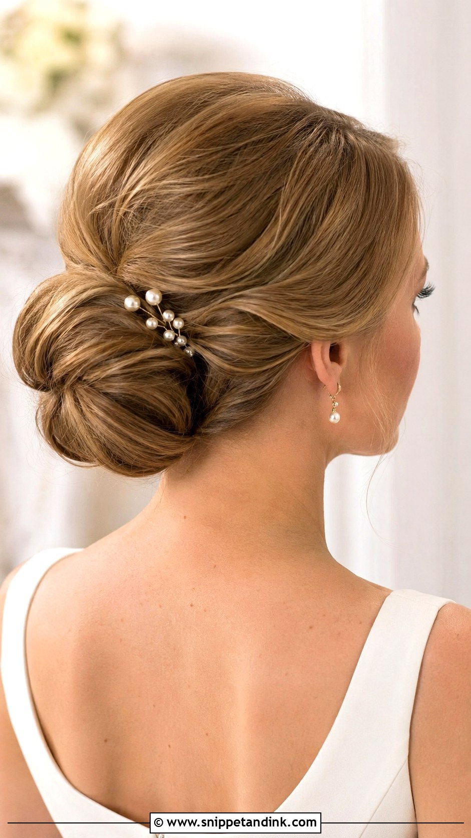 Vintage Wedding Gibson Tuck - Snippet and Ink - 15 Vintage Wedding Hair Updo Ideas