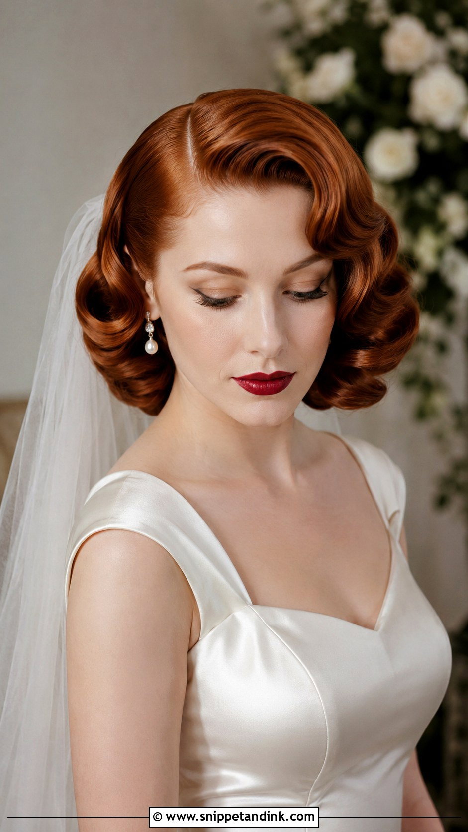 Vintage Wedding Hairstyle - Snippet and Ink - 20 Hairstyle Idea for Wedding Ideas