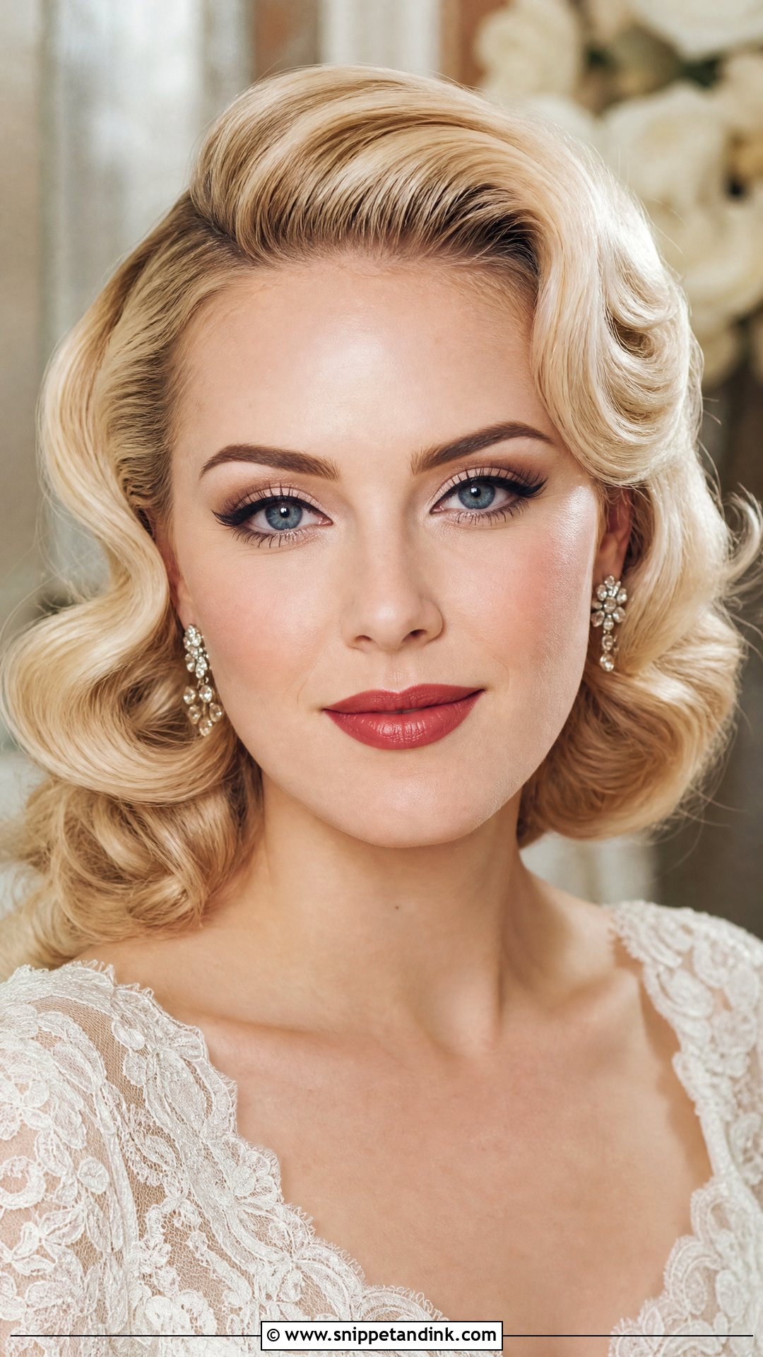 Vintage Wedding Makeup For Blue Eyes - Snippet and Ink - 35 Wedding Makeup for Blue Eyes