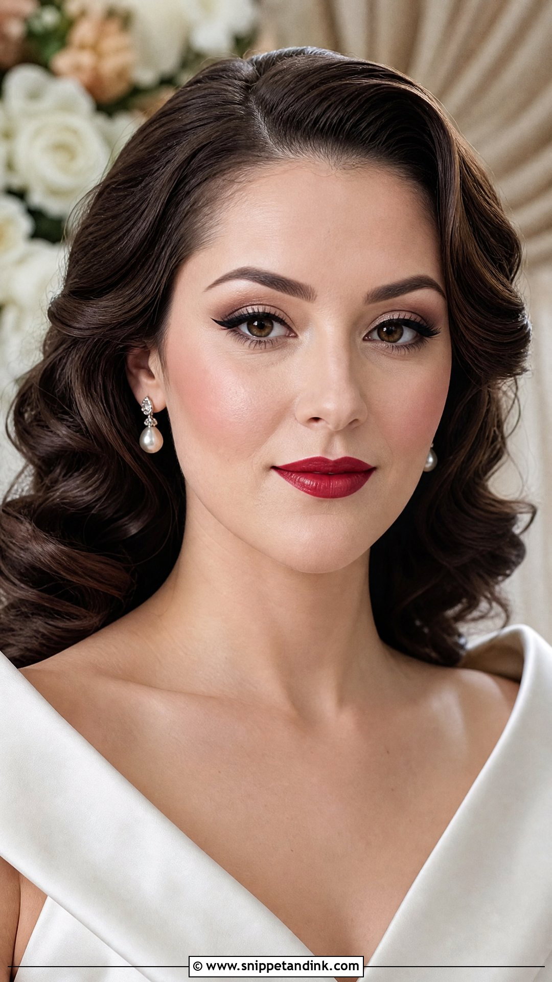 Vintage Wedding Makeup For Brown Hair - Snippet and Ink - 20 Wedding Makeup Brown Hair Ideas
