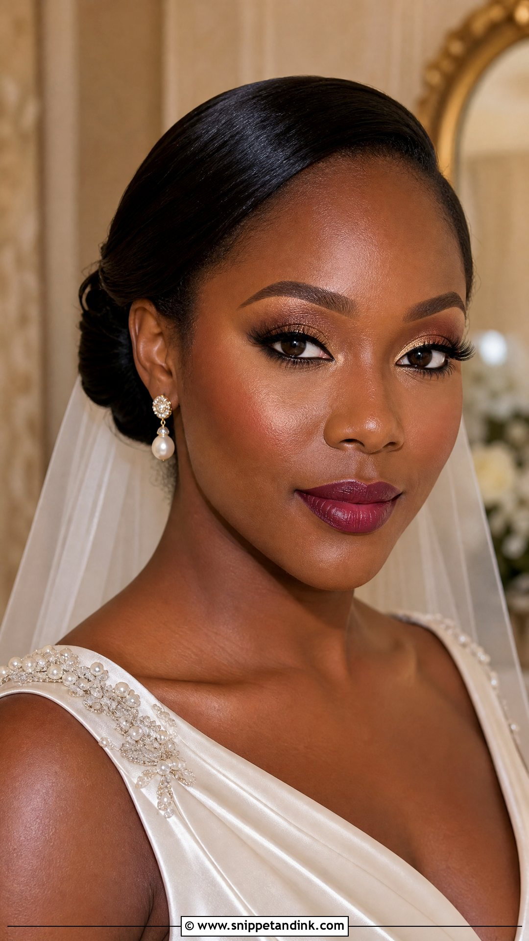 Vintage Wedding Makeup For Deep Skin - Snippet and Ink - 25 Vintage Wedding Makeup Ideas