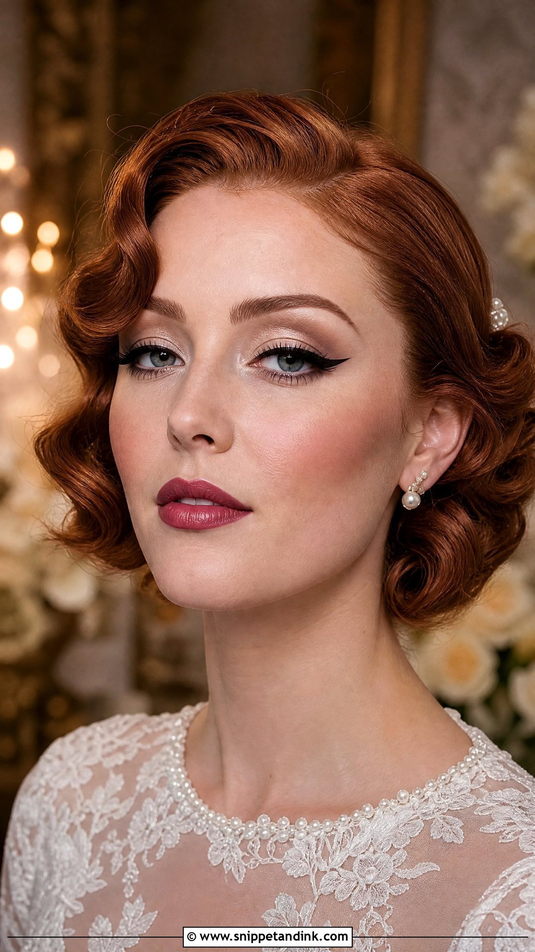 Vintage Wedding Makeup Look - Snippet and Ink - 25 Wedding Makeup Look Ideas