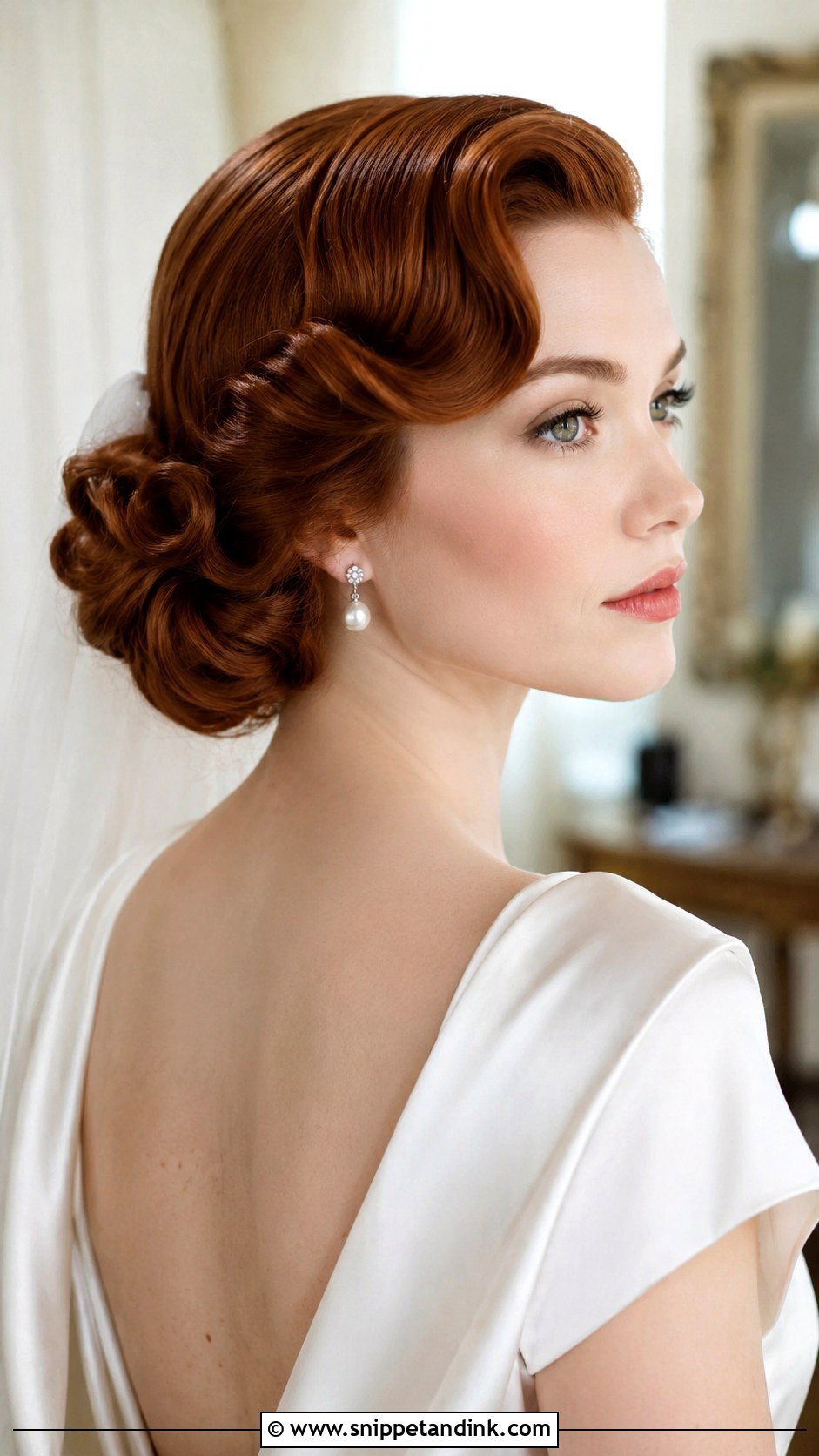 Vintage Wedding Updo - Snippet and Ink - 15 Wedding Updo for Bride Ideas