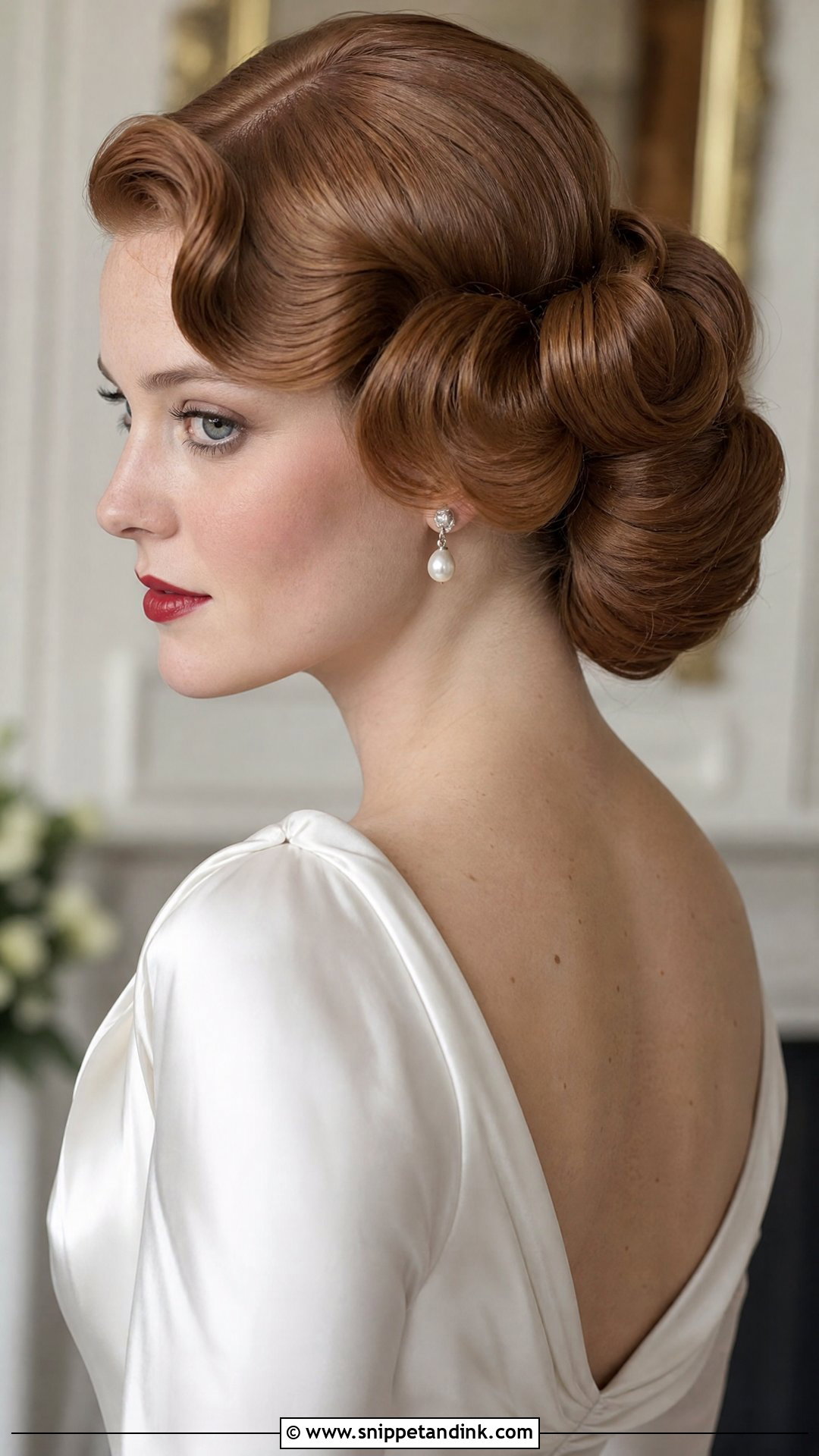 Vintage Wedding Updo For Long Hair - Snippet and Ink - 20 Up Hairstyles for Long Hair Wedding