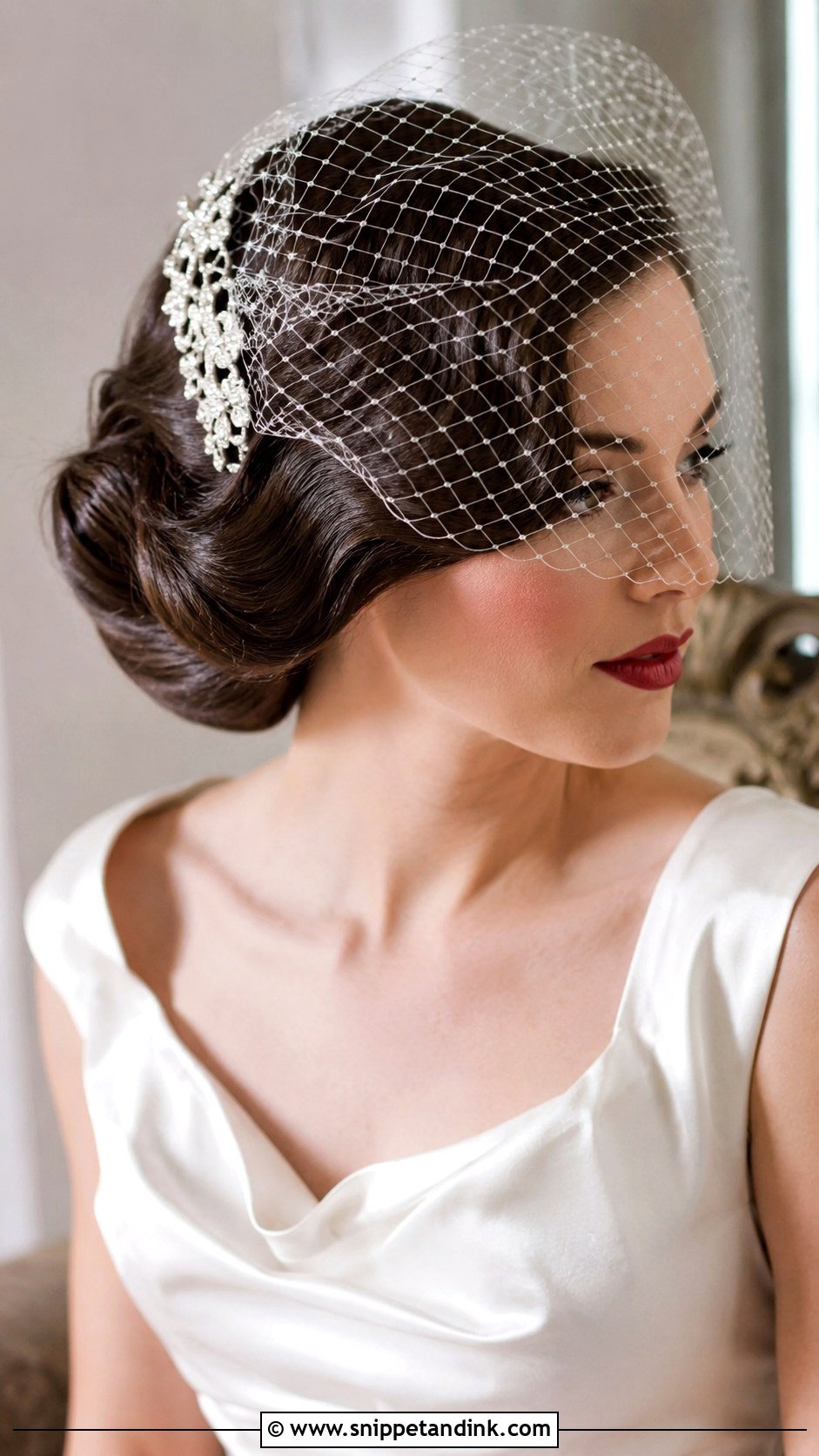 Vintage Wedding Updo For Medium Hair - Snippet and Ink - 15 Wedding Updo for Medium Length Hair Ideas