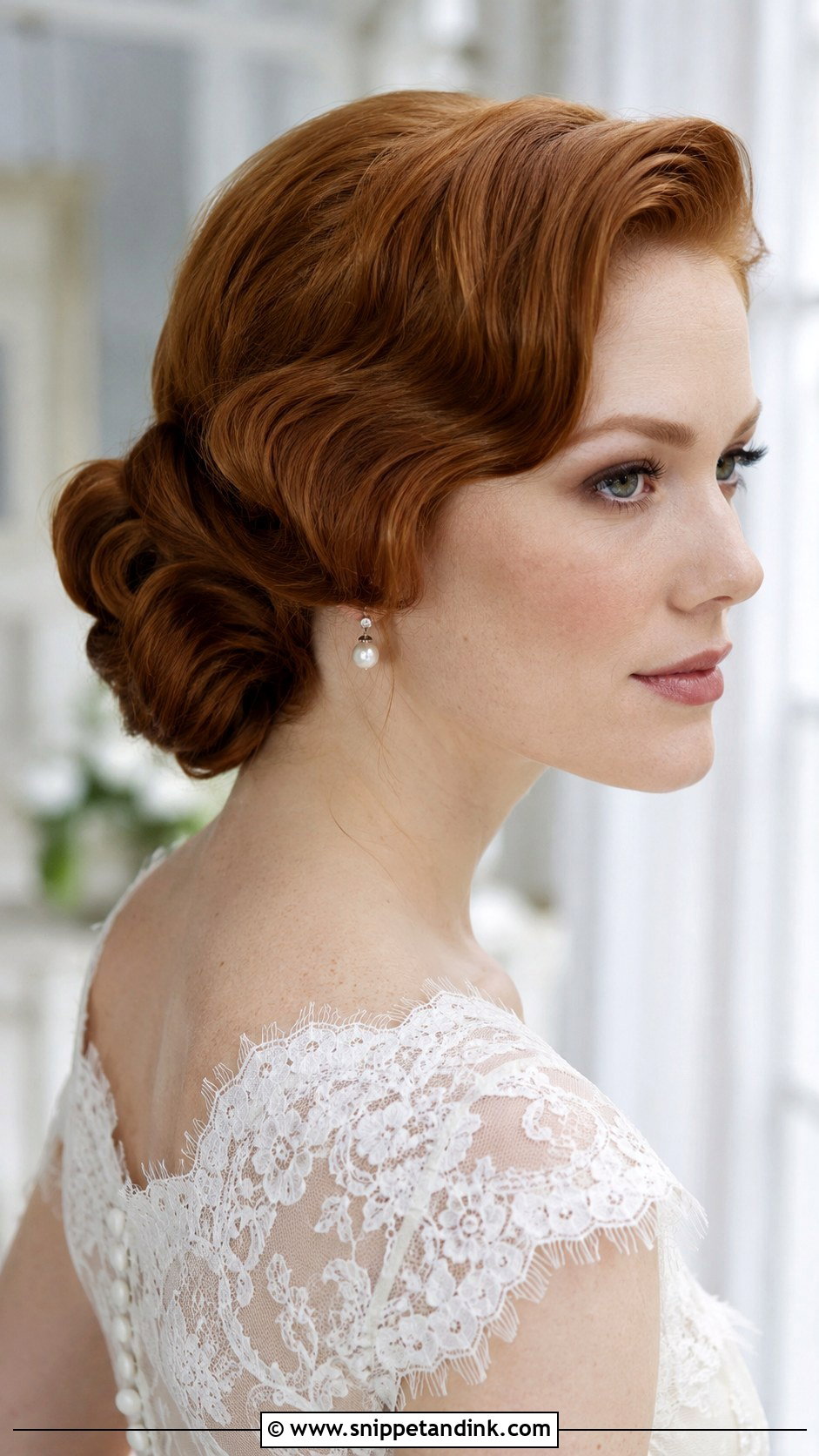 Vintage Wedding Updo For Medium Hair - Snippet and Ink - 15 Medium Length Hair Updos Wedding