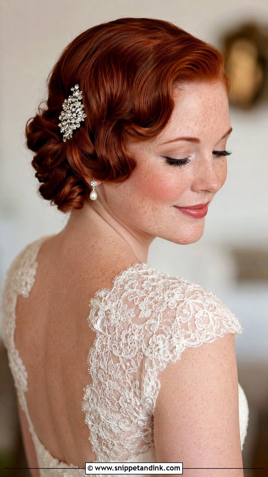 Vintage Wedding Updo For Short Hair - Snippet and Ink - 15 Simple Wedding Updos for Short Hair