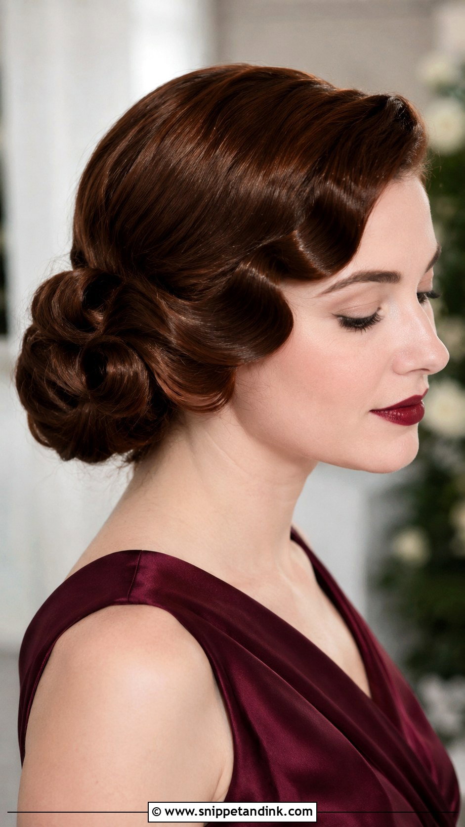 Vintage Wedding Updo for Long Hair - Snippet and Ink - 20 Wedding Updos for Long Hair Bridesmaid