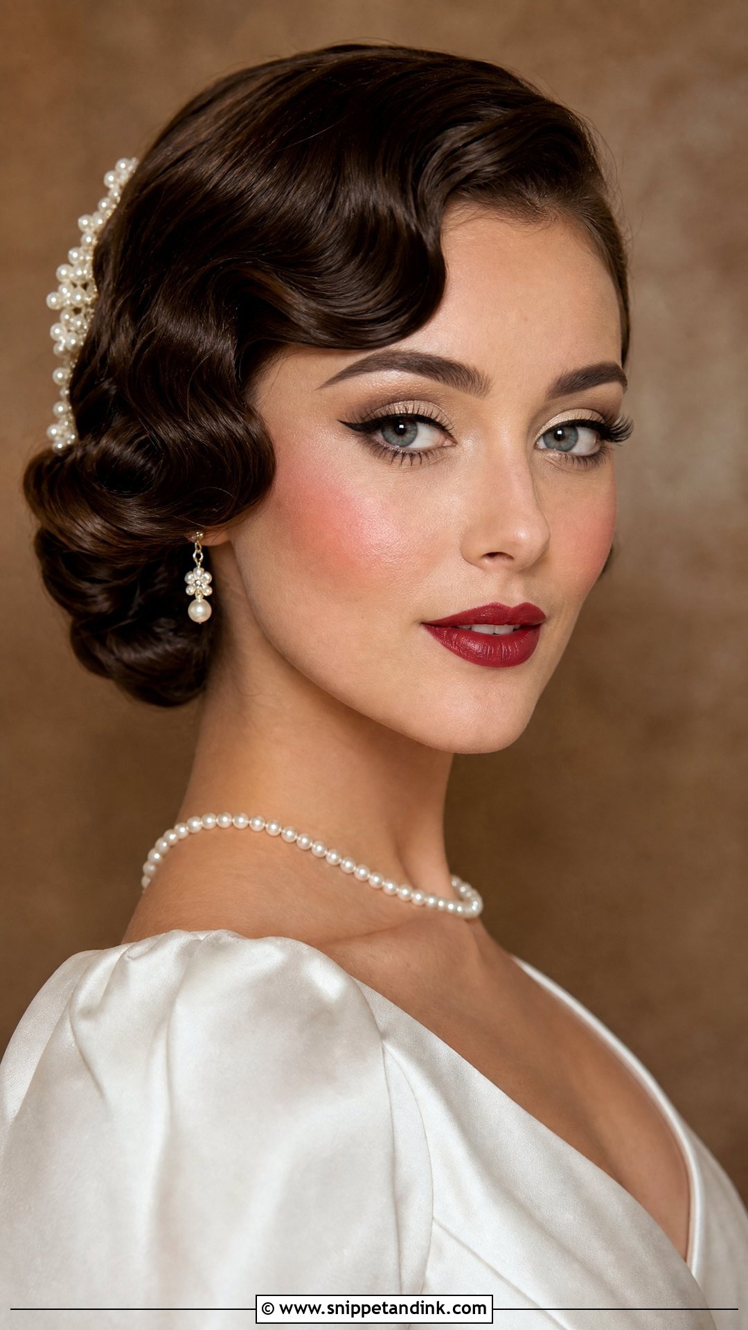 Vintage White Wedding Makeup - Snippet and Ink - 20 White Wedding Makeup Ideas