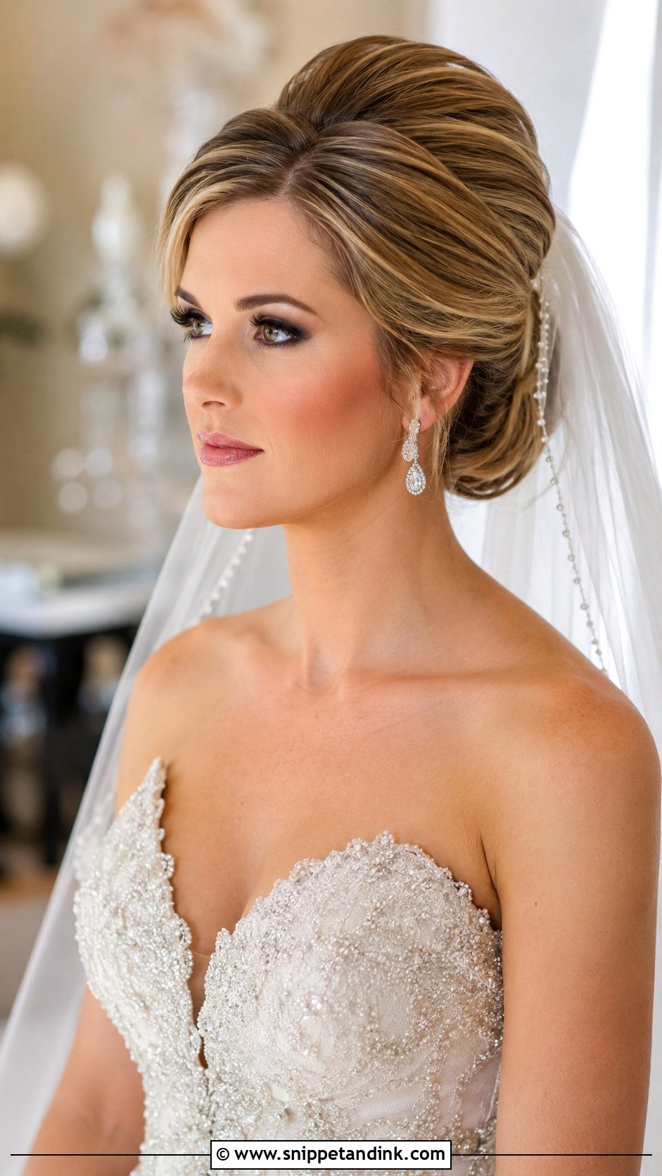 Volume Bouffant Updo - Snippet and Ink - 25 Bridal Updo Hairstyles