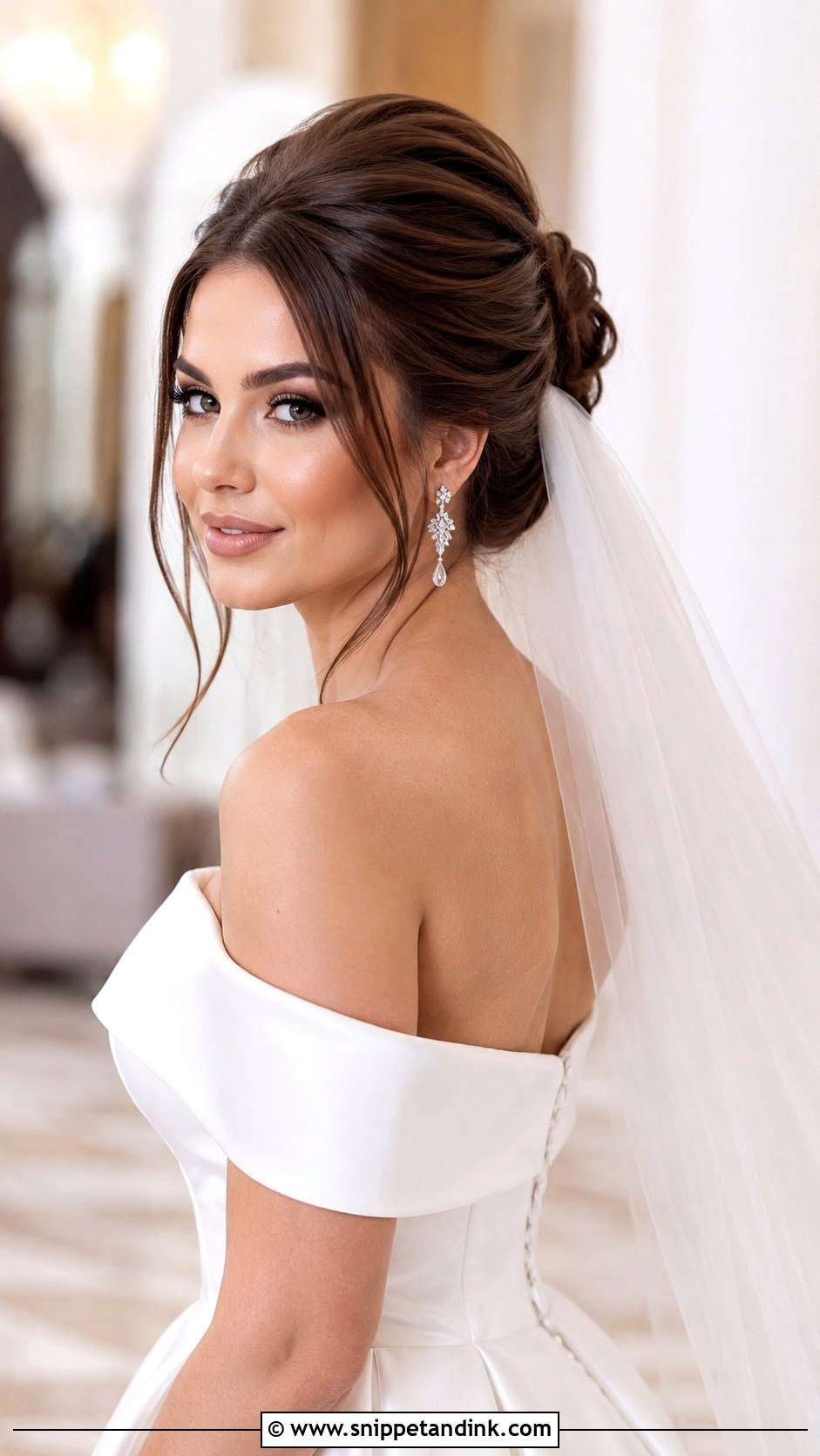 Volume Top Bun - Snippet and Ink - 25 Wedding Buns