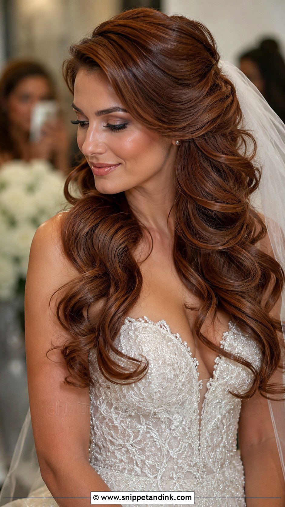 Voluminous Blowout - Snippet and Ink - 35 Simple Wedding Hairstyles