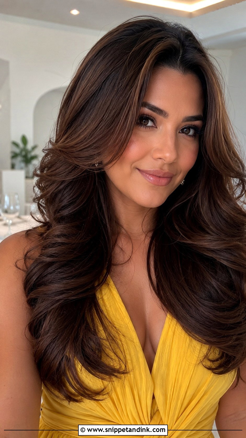 Voluminous Blowout For Wedding Guest - Snippet and Ink - 20 Hair Inspiration Wedding Guest Ideas