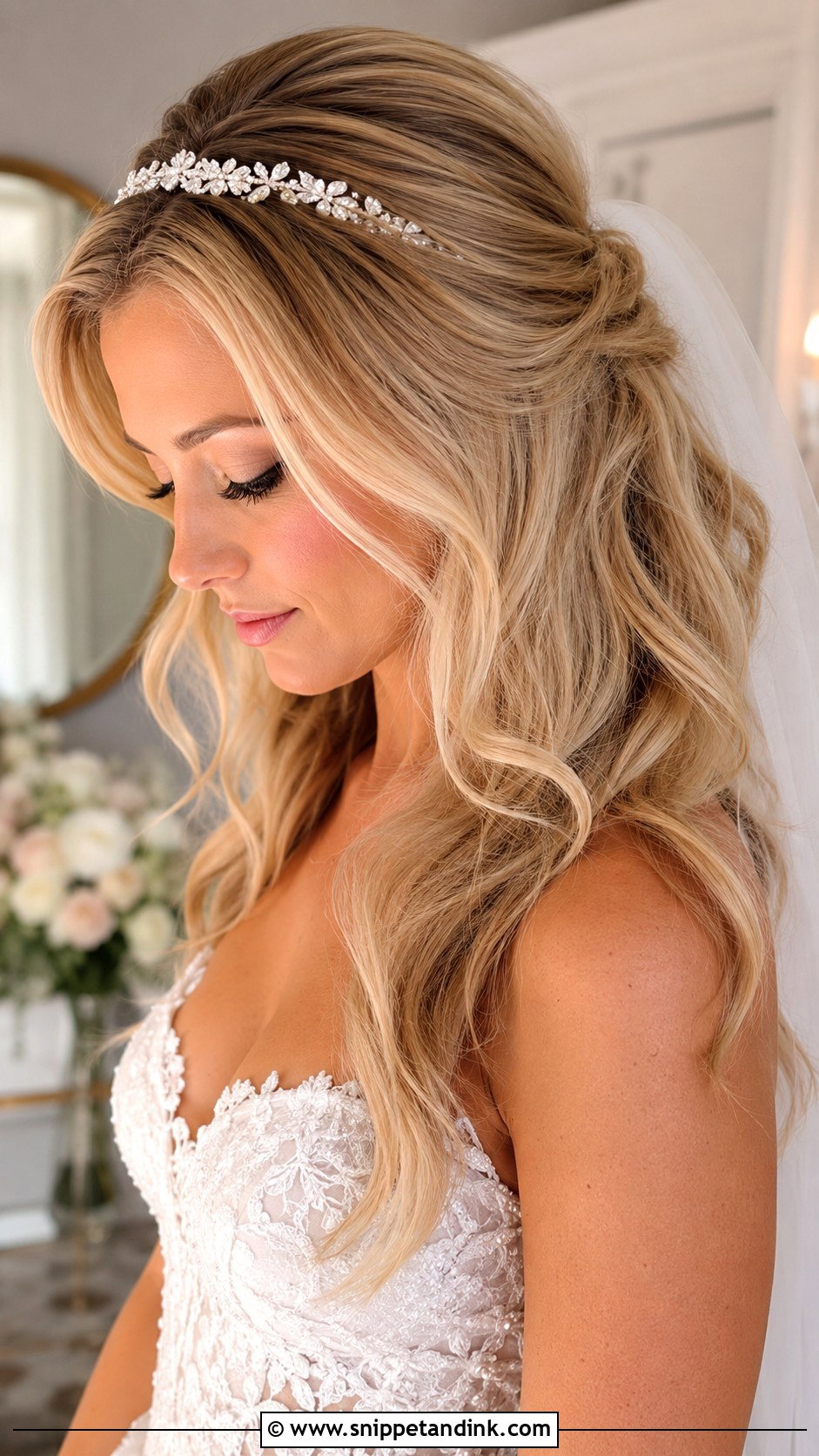 Voluminous Blowout Wedding Hair - Snippet and Ink - 20 Down Do Wedding Hair Ideas