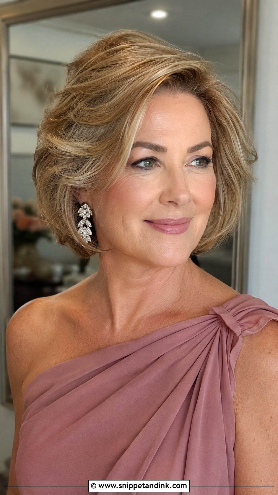 Voluminous Blowout for Short Hair - Snippet and Ink - 20 Mother of the Bride Hairstyle Ideas