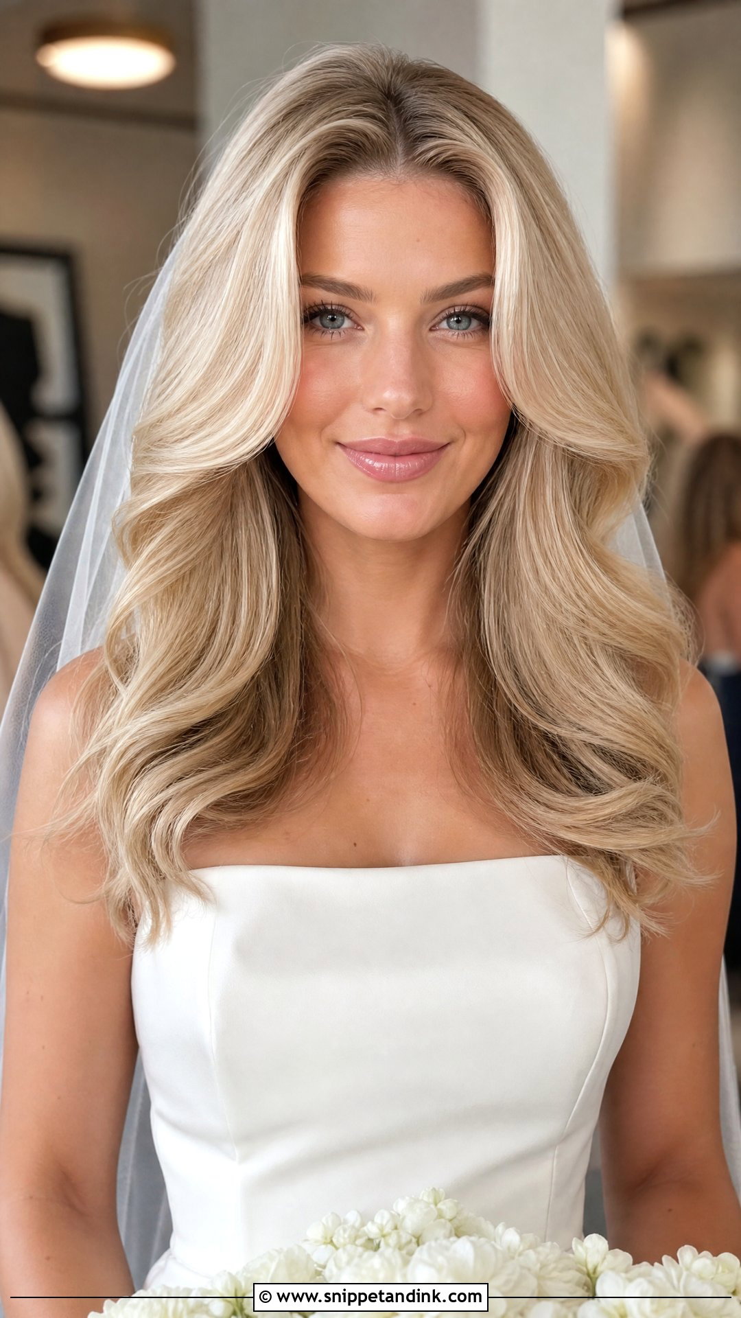 Voluminous Blowout - Snippet and Ink - 20 70s Wedding Hair Ideas