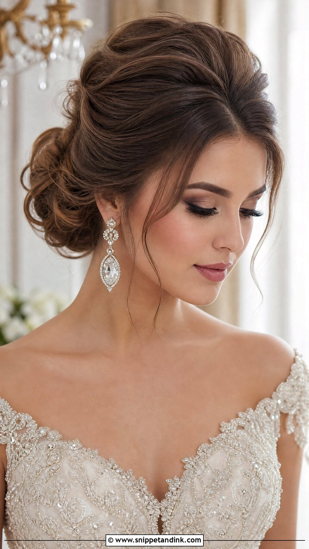 Voluminous Bouffant Updo - Snippet and Ink - 20 Elegant Wedding Updos for Long Hair