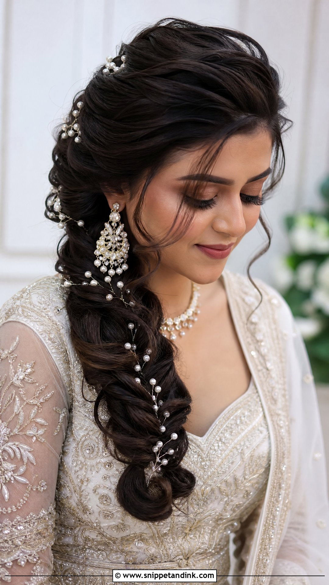 Voluminous Braided Wedding Hair - Snippet and Ink - 20 Wedding Hair Volume Ideas