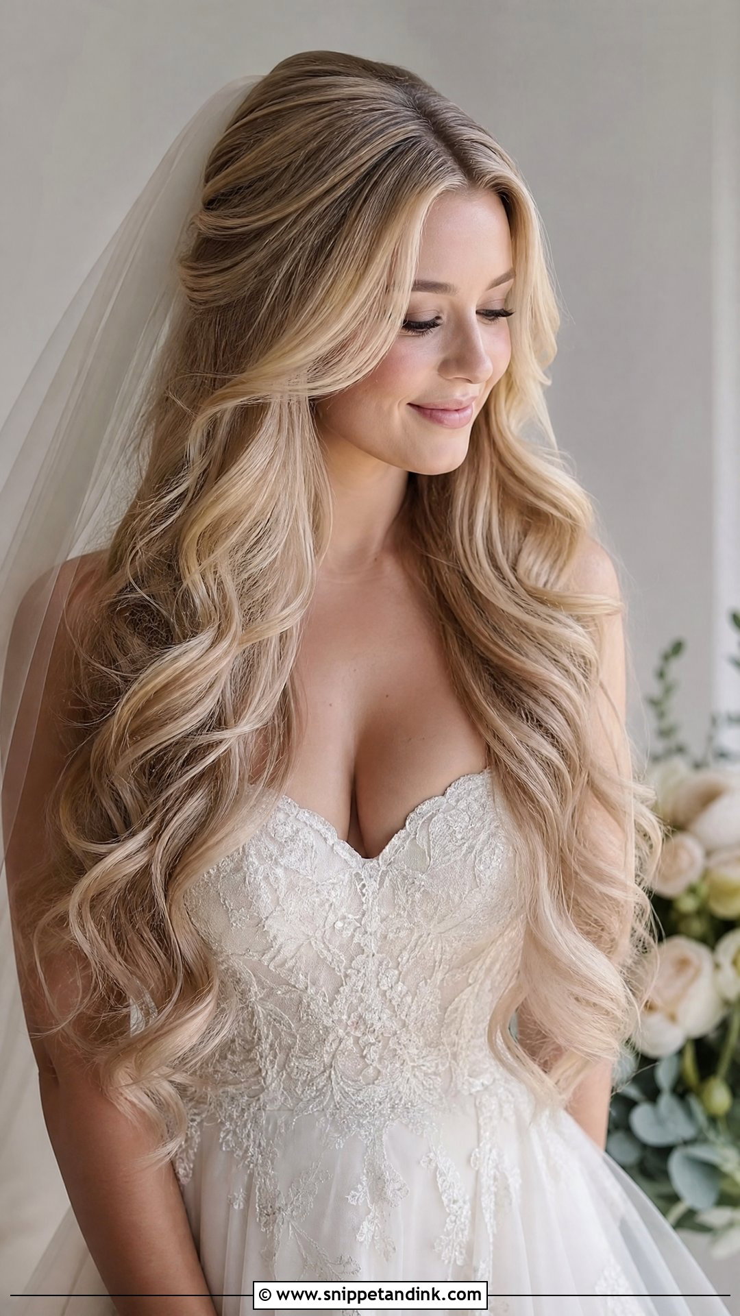 Voluminous Bridal Hair For Long Hair - Snippet and Ink - 20 Voluminous Bridal Hair Ideas