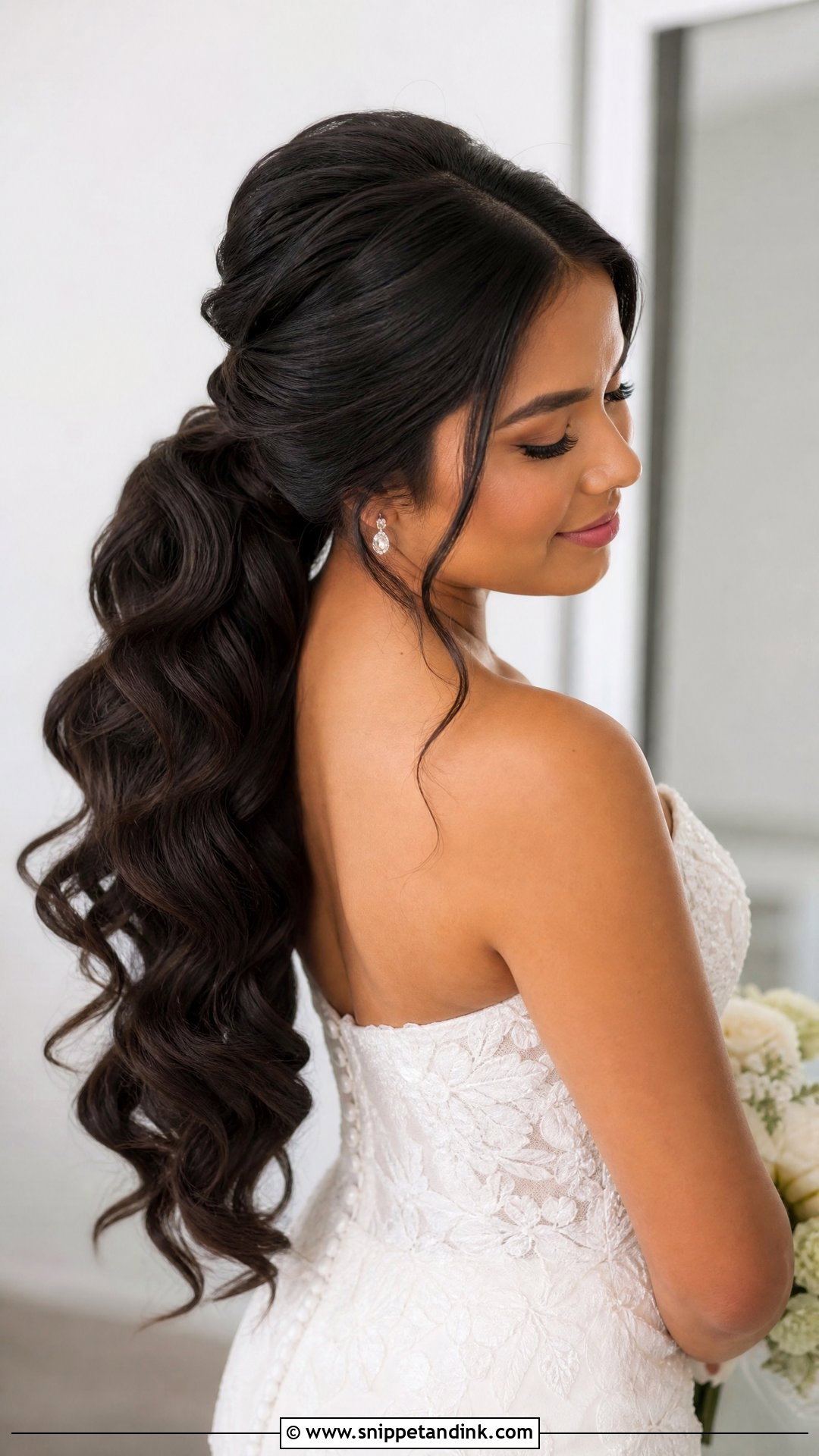 Voluminous Bridal Hair For Thick Hair - Snippet and Ink - 20 Voluminous Bridal Hair Ideas