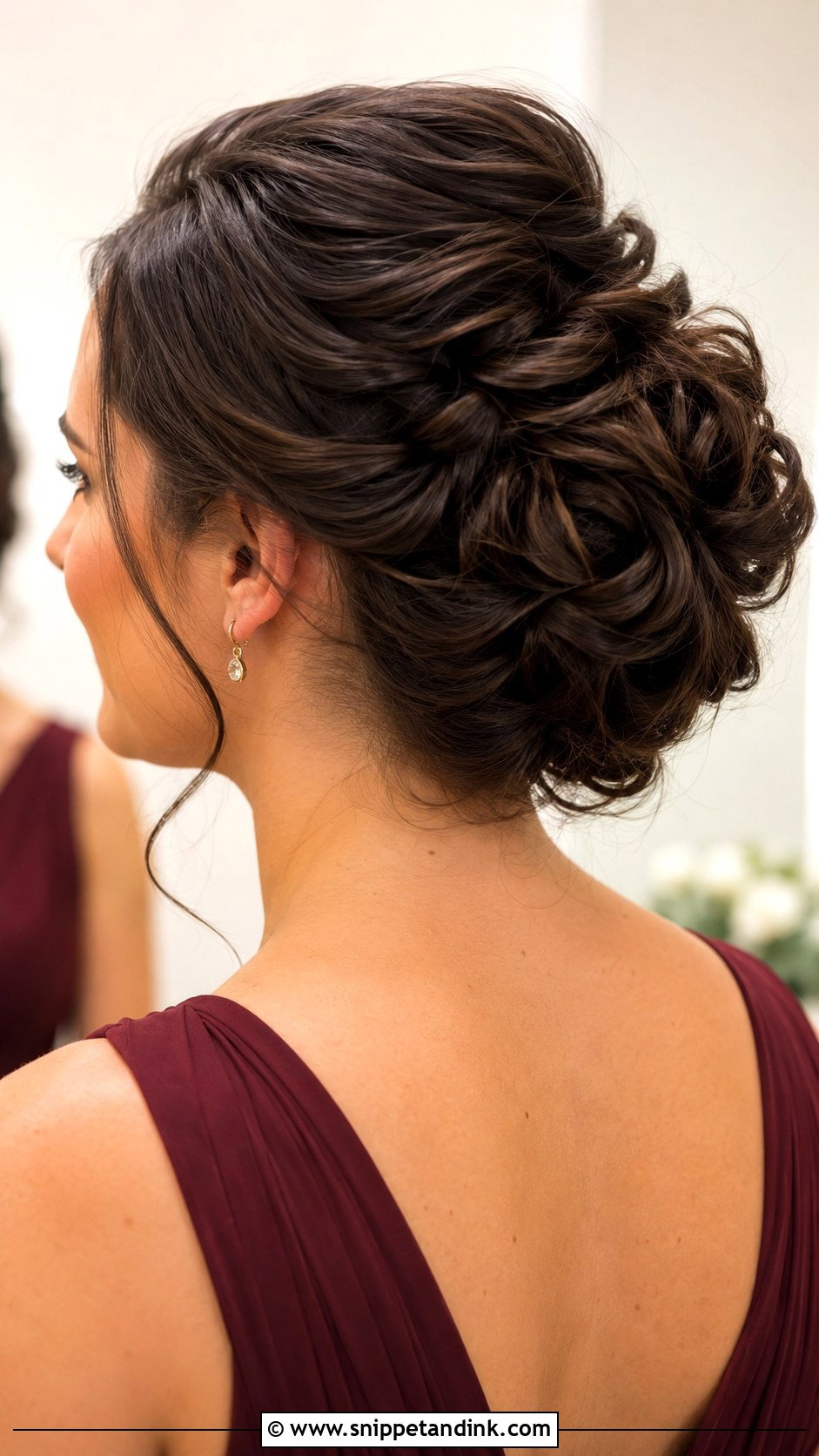 Voluminous Bridesmaid Updo - Snippet and Ink - 20 Updo for Wedding Bridesmaid Ideas