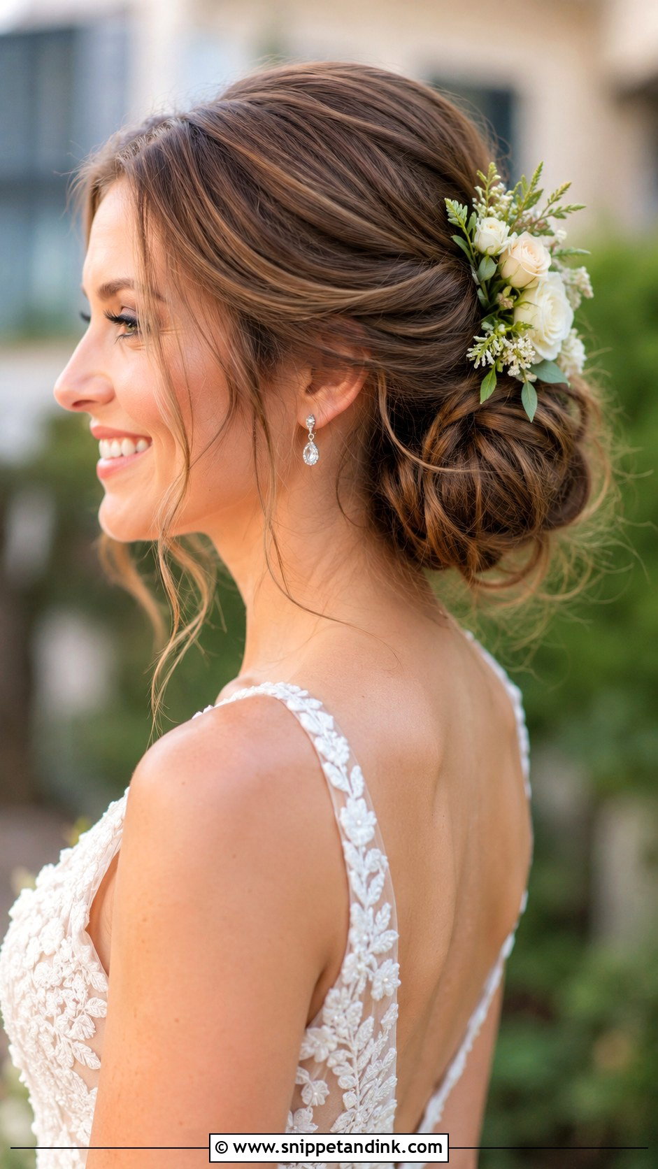 Voluminous Chignon for Brides - Snippet and Ink - 30 Updo Hairstyles for Wedding