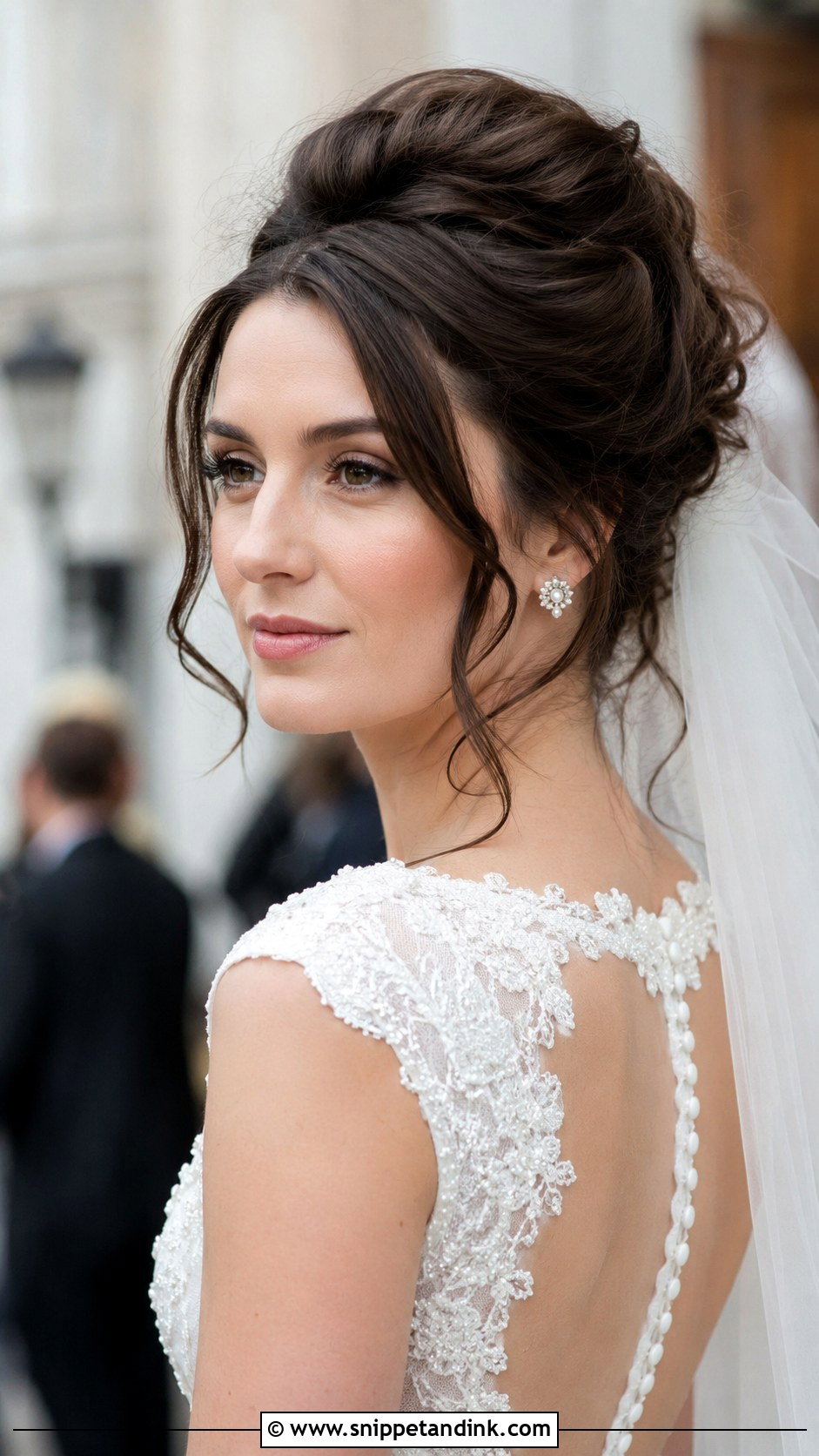 Voluminous Crown Updo - Snippet and Ink - 30 Hair for Wedding Ideas