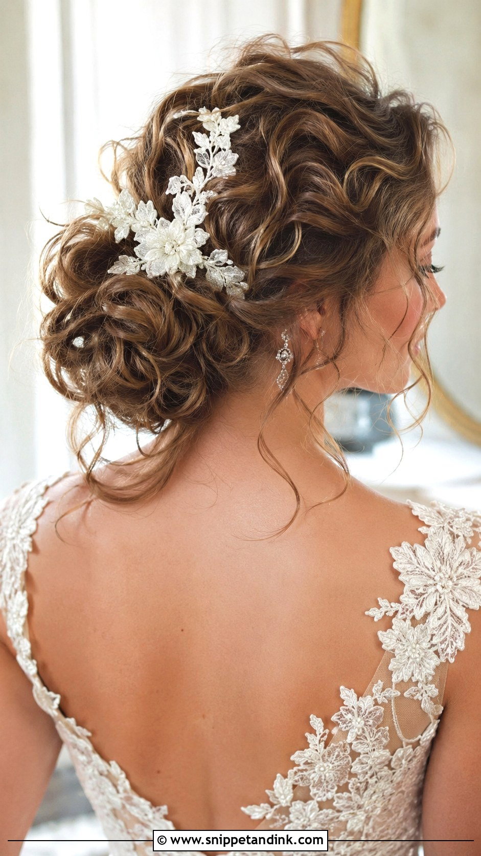 Voluminous Curled Updo - Snippet and Ink - 25 Long Hairstyles for Wedding