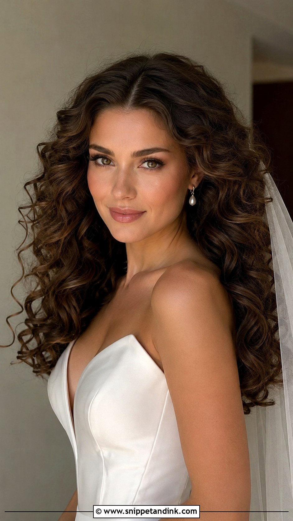 Voluminous Curls Wedding Hair - Snippet and Ink - 20 Long Curls Wedding Hair
