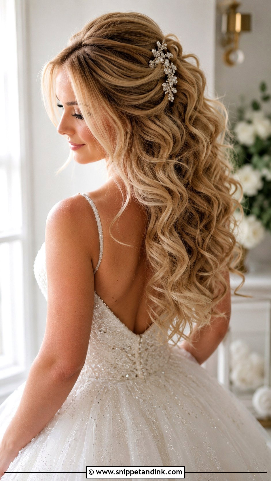 Voluminous Curls for Brides - Snippet and Ink - 25 Wedding Hairstyles for Bride Down