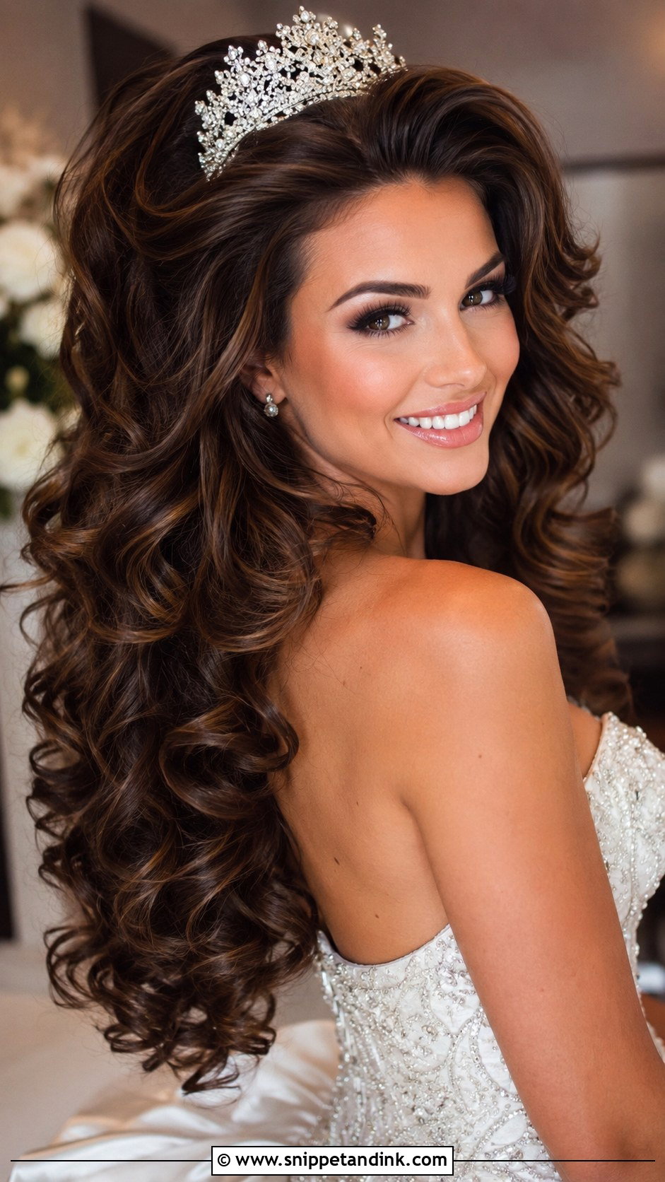 Voluminous Curls for Wedding - Snippet and Ink - 20 Hair Down for Wedding Ideas