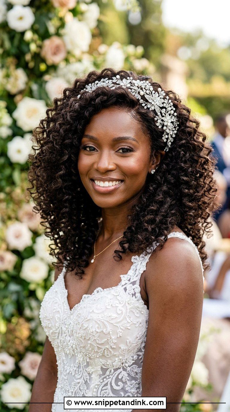 Voluminous Curly Bridal Wig - Snippet and Ink - 20 Bridal Wig Hairstyles