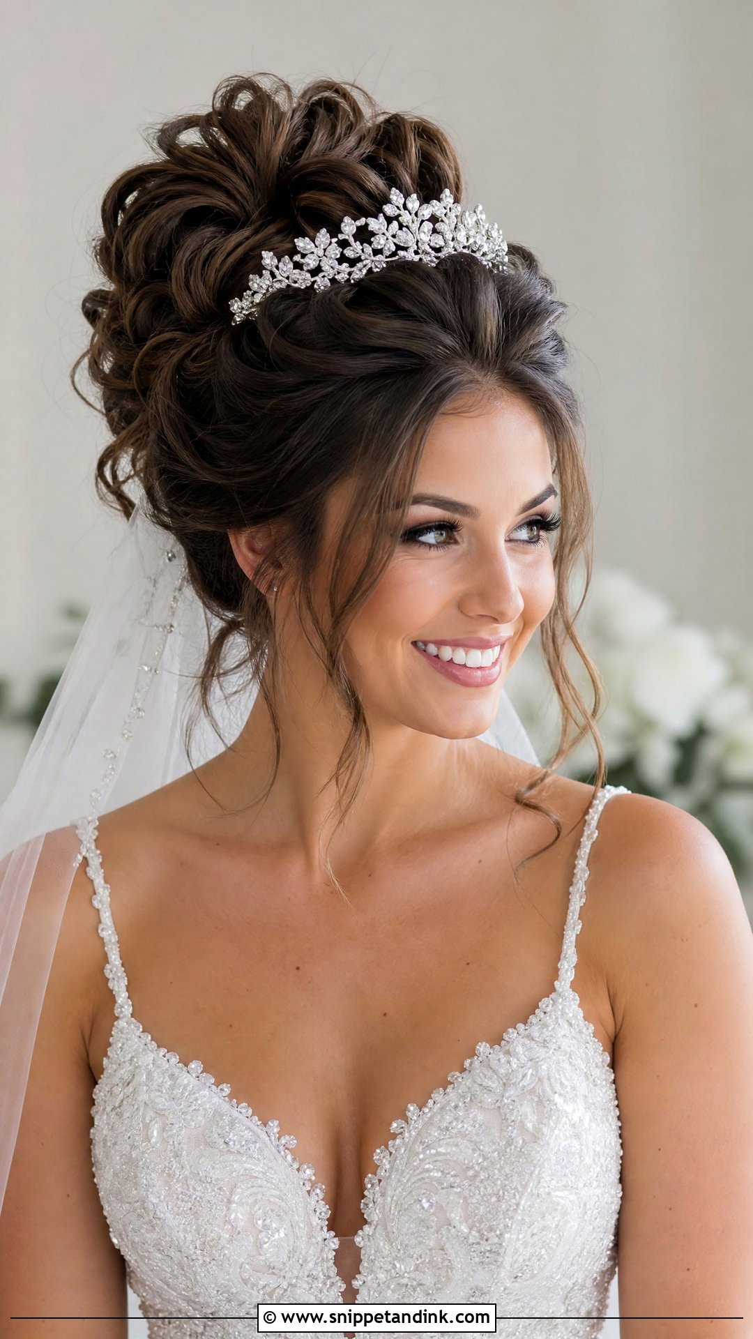 Voluminous High Updo for Chubby Face - Snippet and Ink - 20 Wedding Hairstyles for Chubby Face