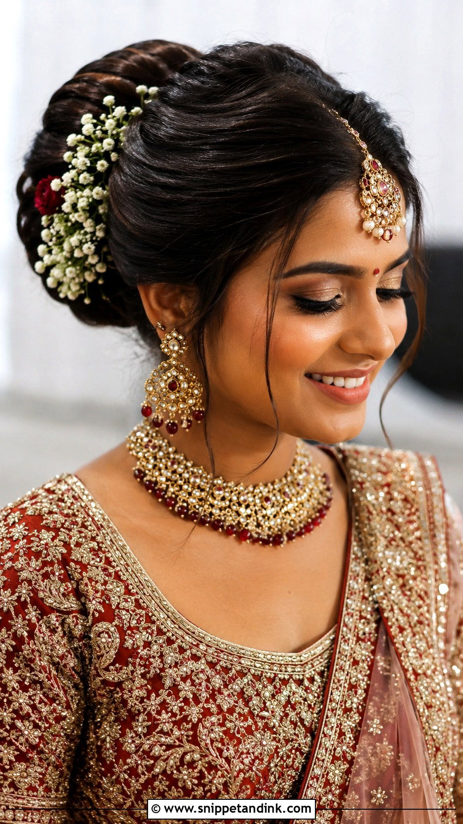Voluminous Jooda Hairstyle - Snippet and Ink - 15 Jooda Hairstyle Indian Wedding Ideas